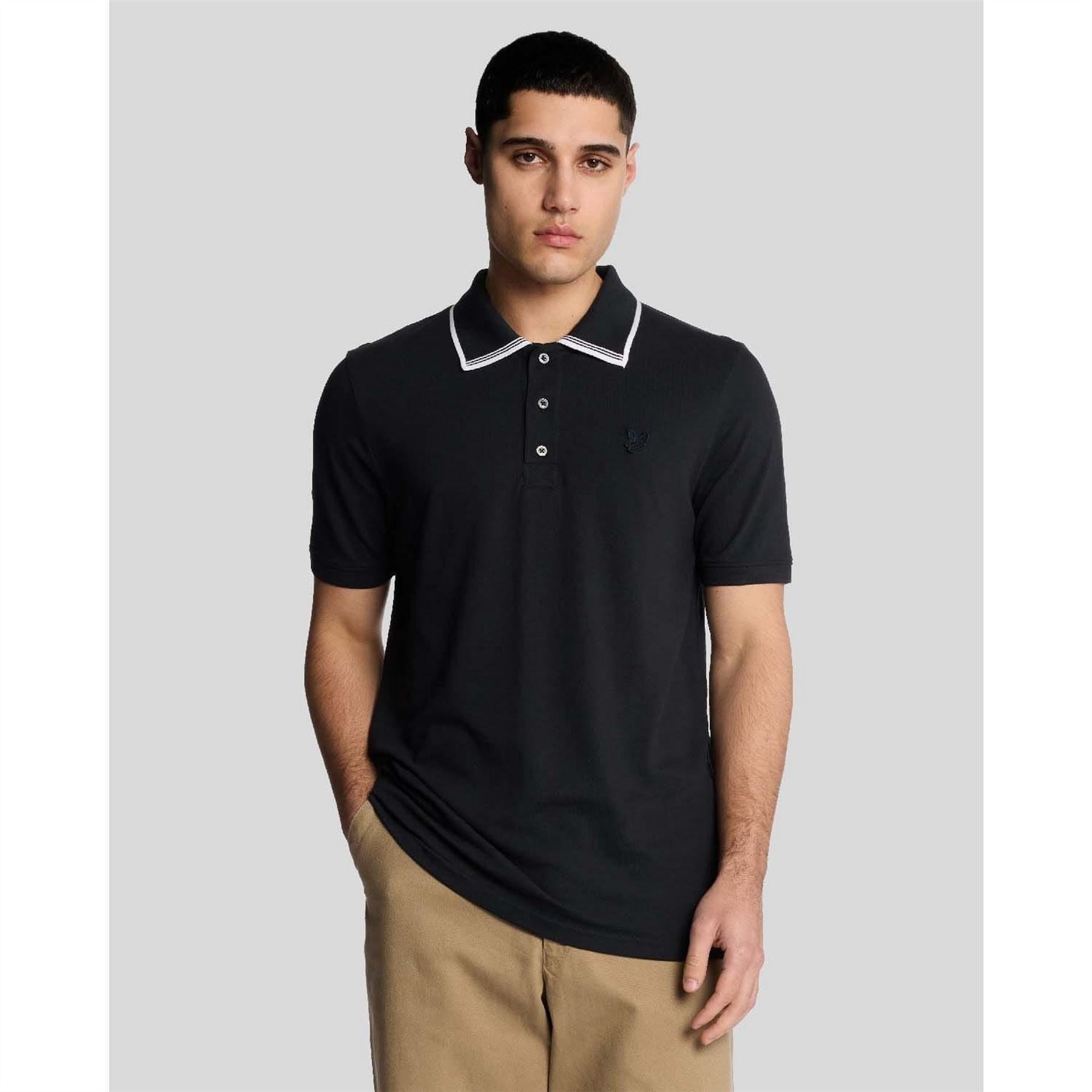 Lyle and Scott Tipped Polo Shirt