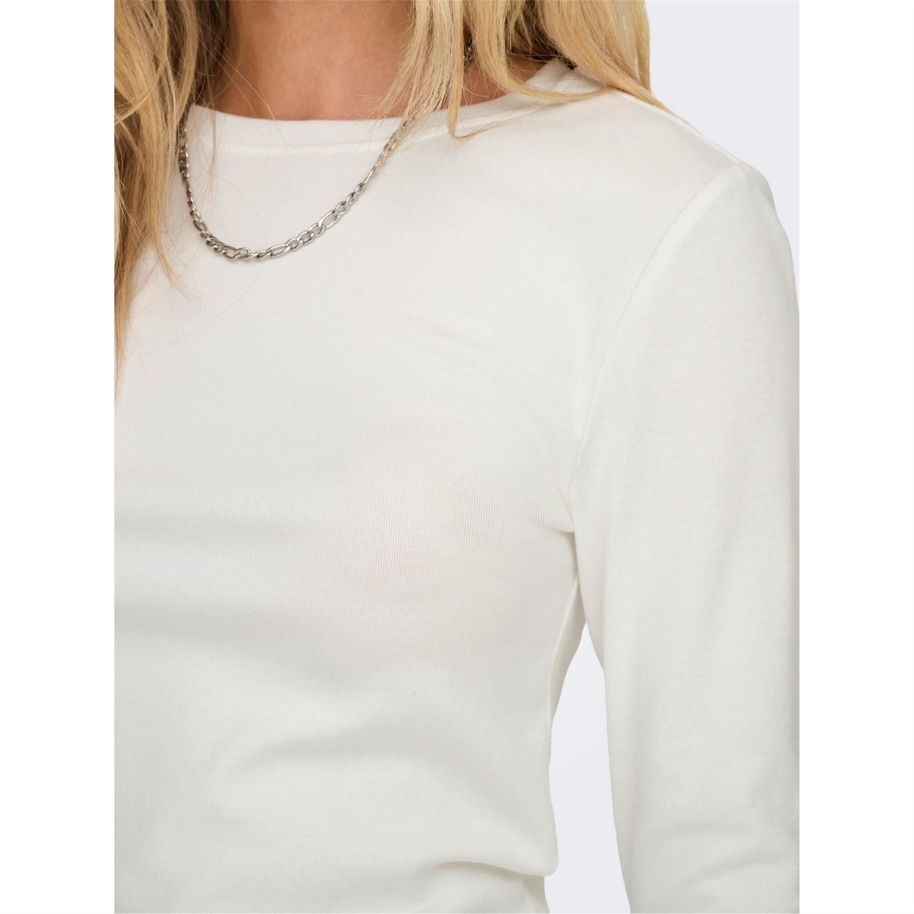 Only Crew Neck Long Sleeve Regular Fit T-Shirt