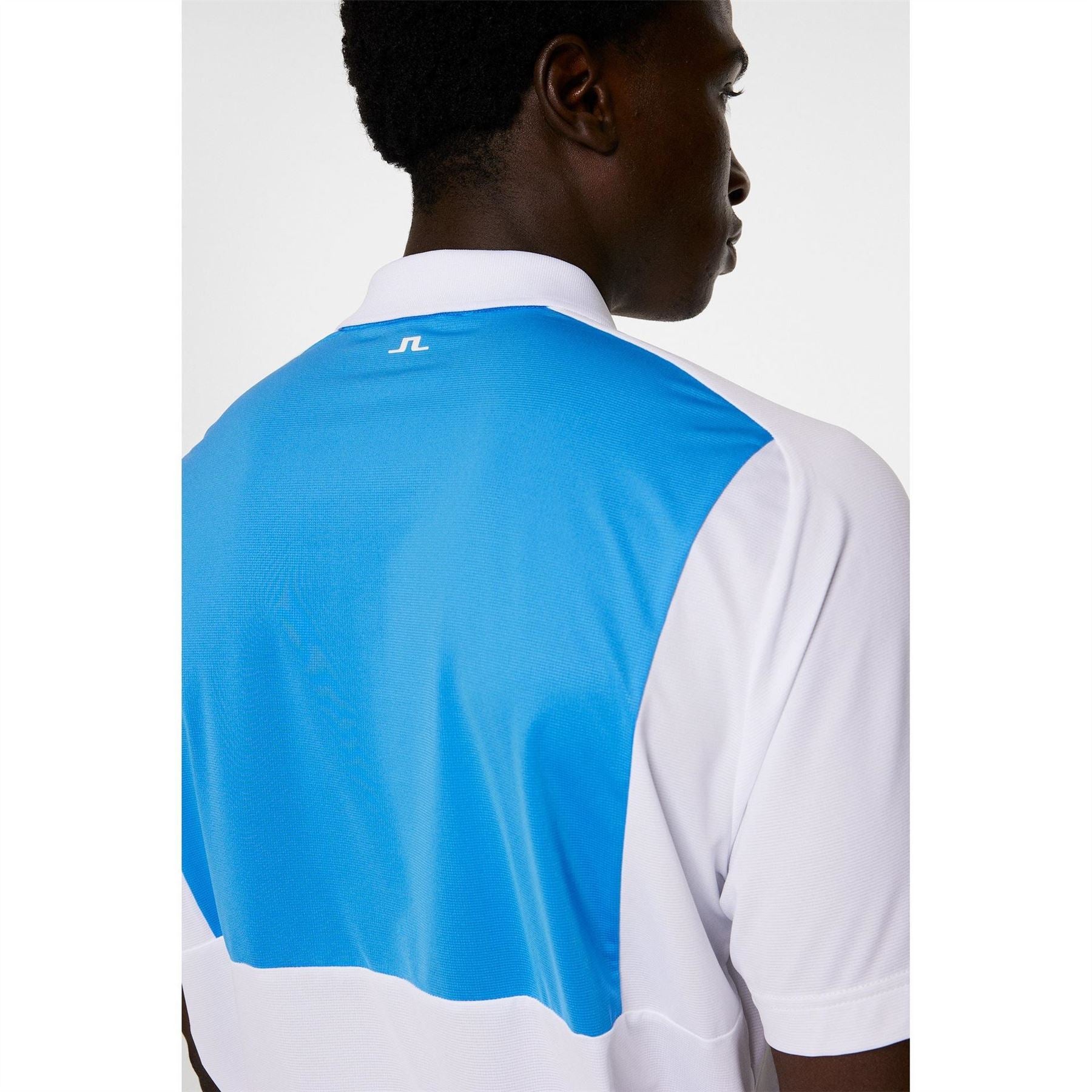 J Lindeberg Golf Nero Polo Sn52