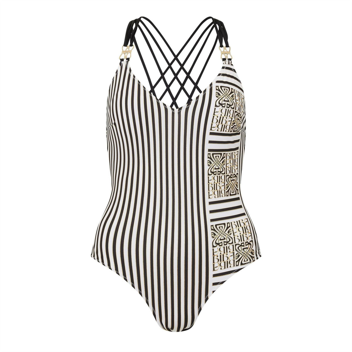 Biba Kayla Stripe Patterned Swimsuit