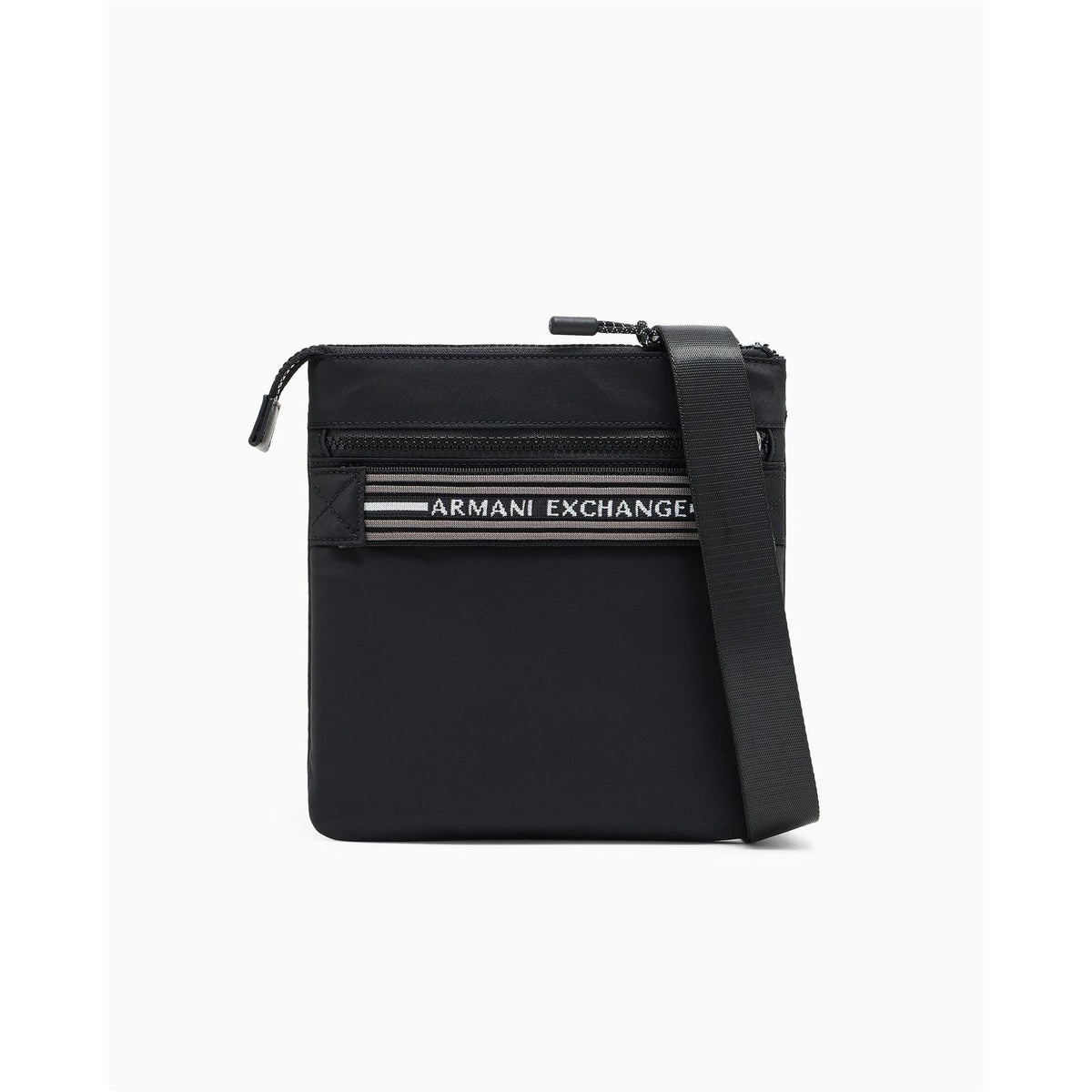 Armani Exchange Exchange Stripe Patterned Messenger Bag
