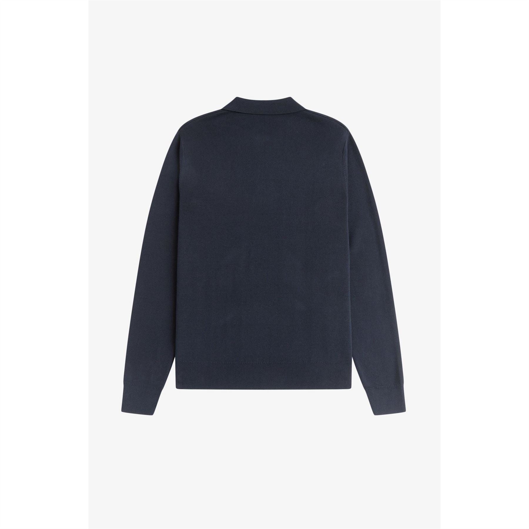 Fred Perry Lsknit Zipped Crew Neck Jumper