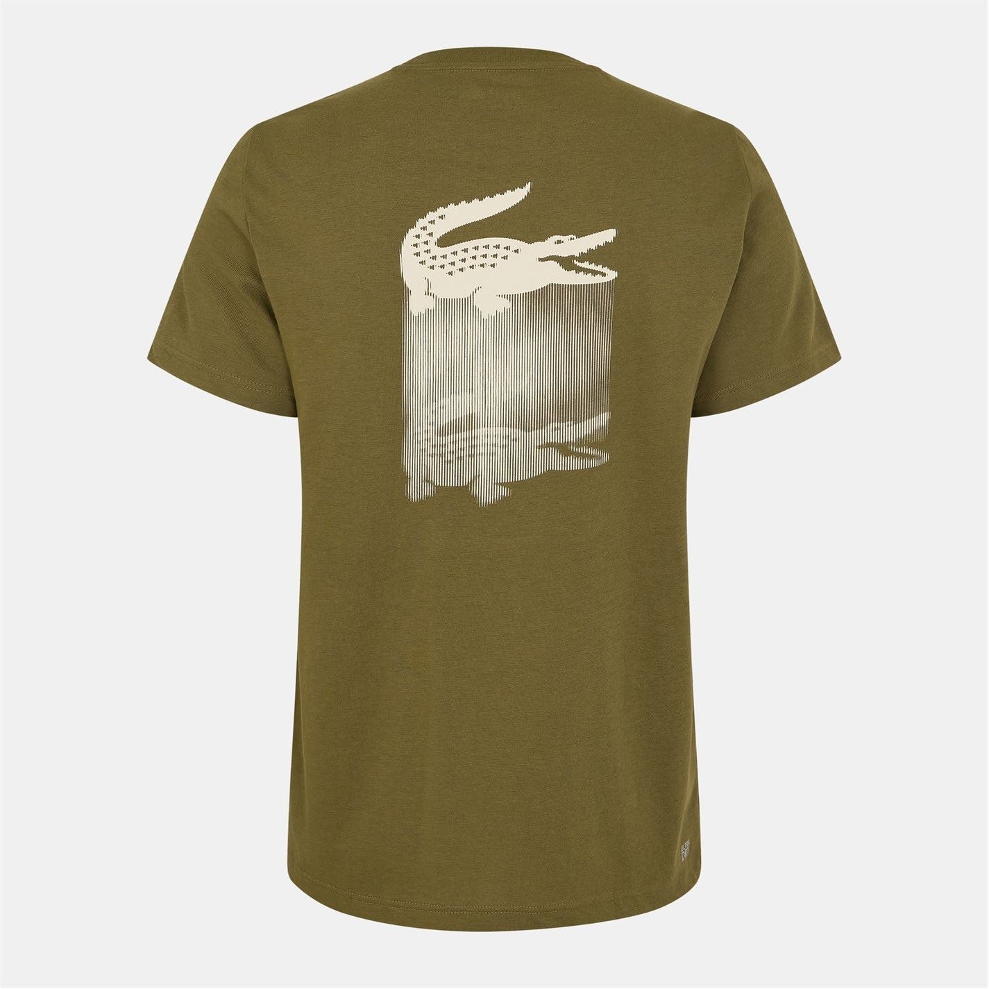 Lacoste Short Sleeve Moisture Wicking Performance T-Shirt