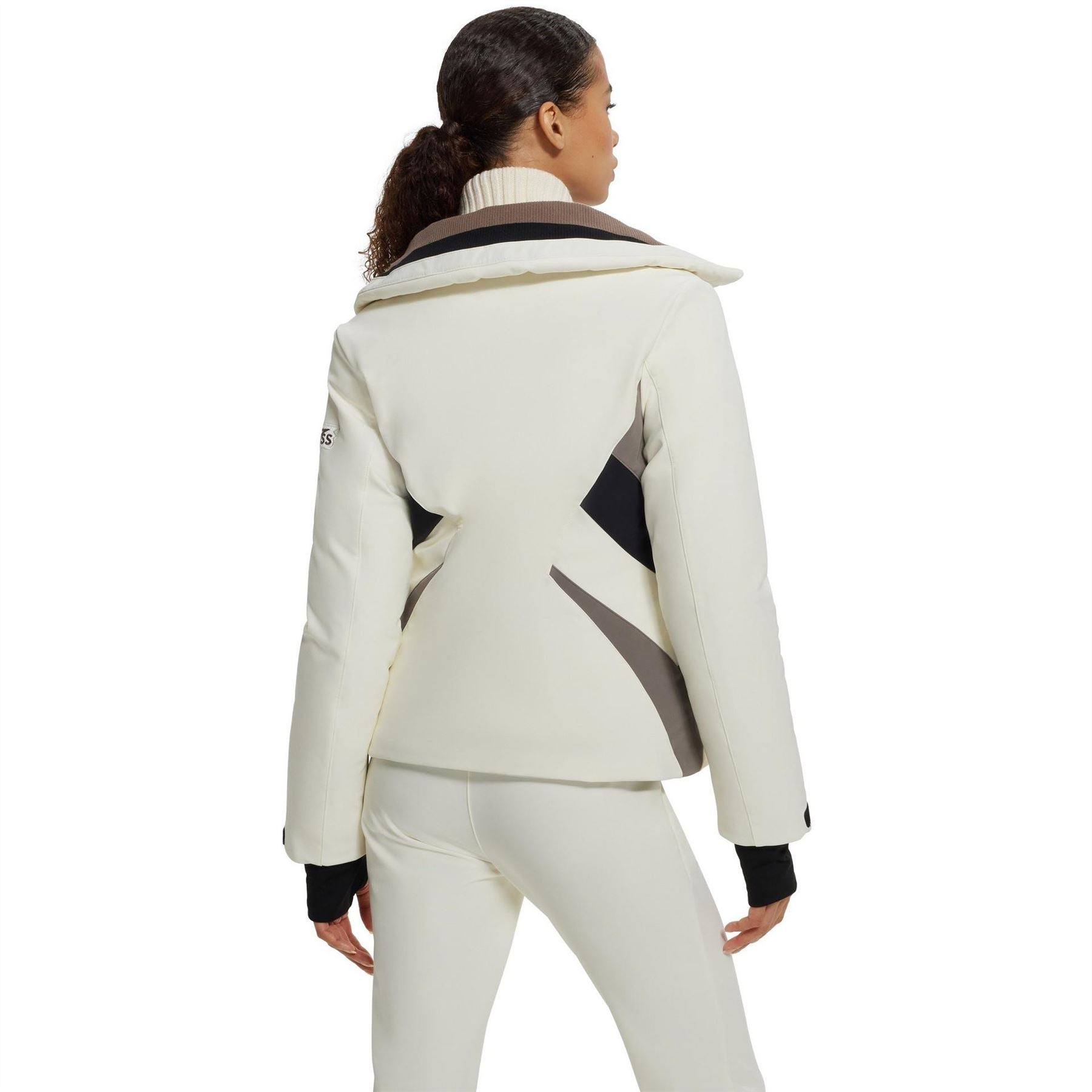 Boss Solid Patterned Regular Fit Ski Jacket