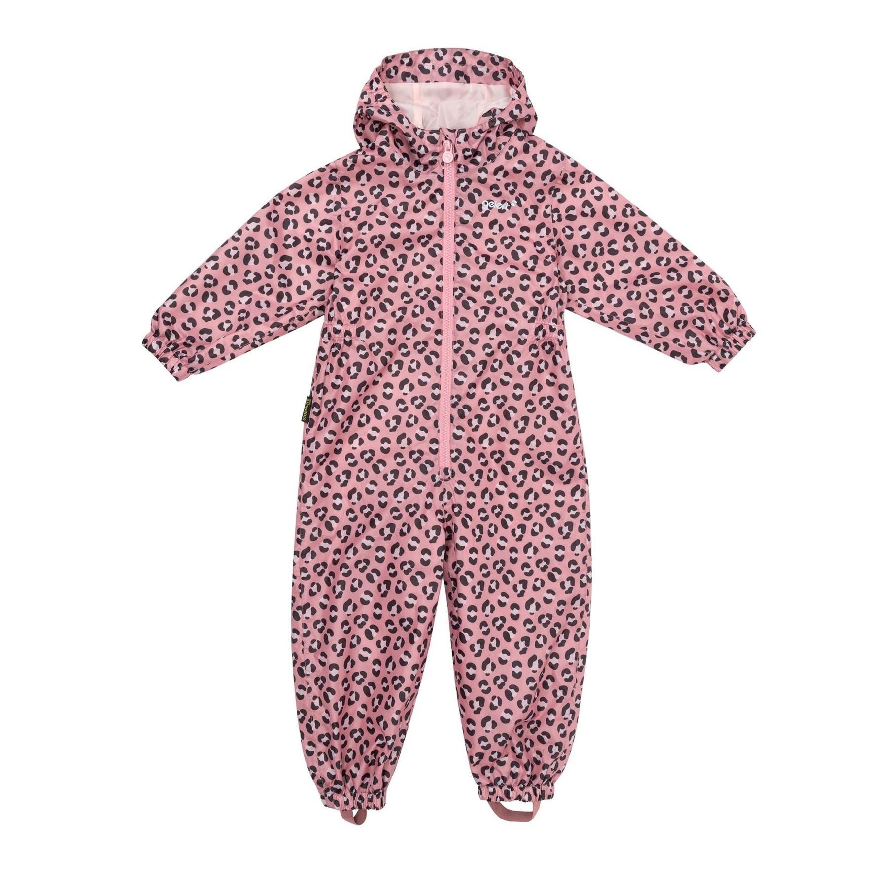 Gelert Kids All Weather Waterproof Windproof Hooded Long Sleeve Waterproof Jacket