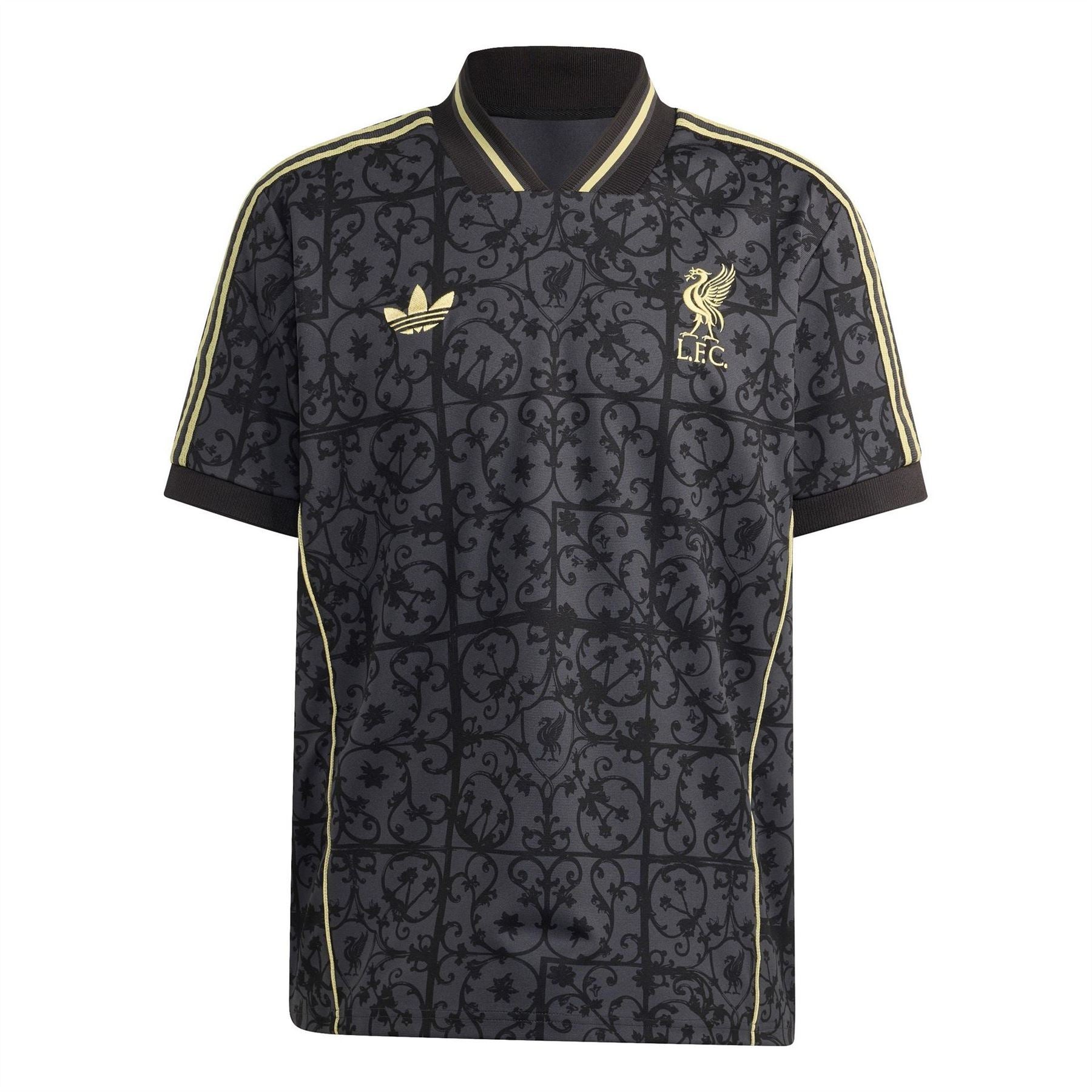 adidas Liverpool Football Club V-Neck Short Sleeve Jersey