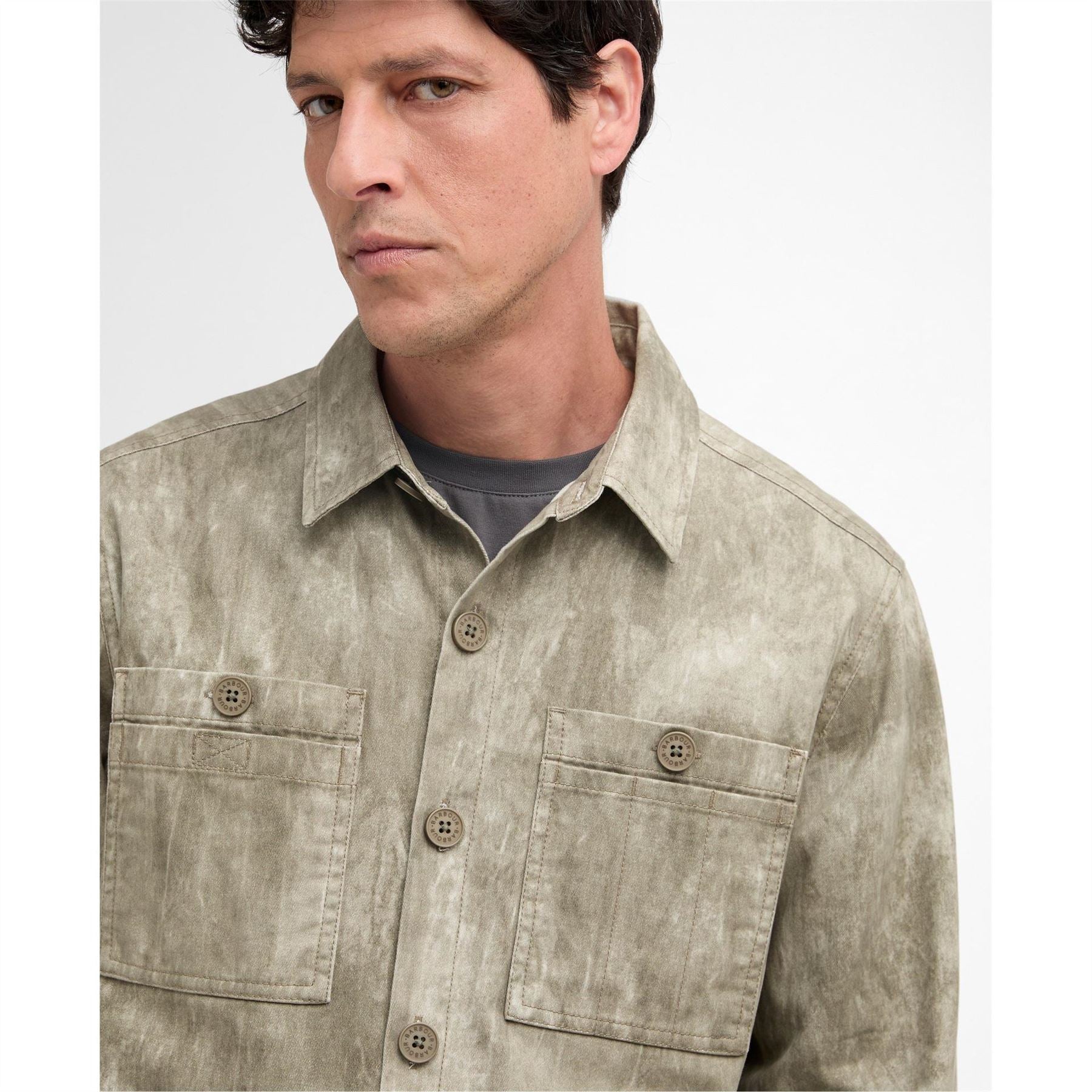 Barbour Ross Printed Overshirt