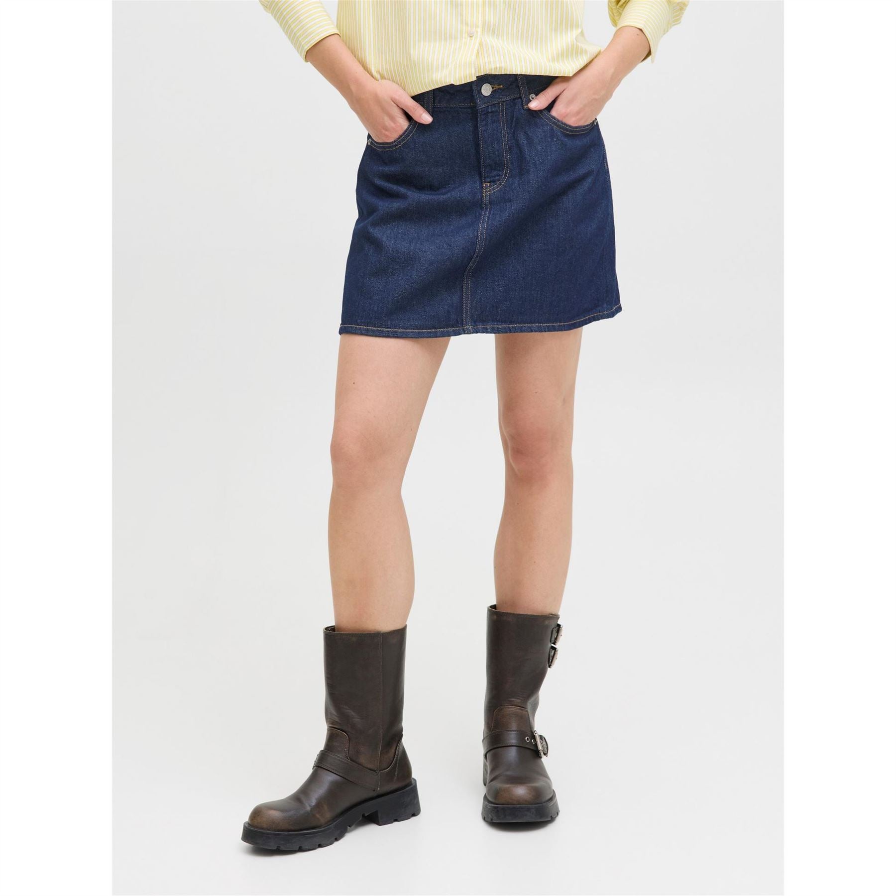 JJXX Denim Mini 5 Pocket Skirt