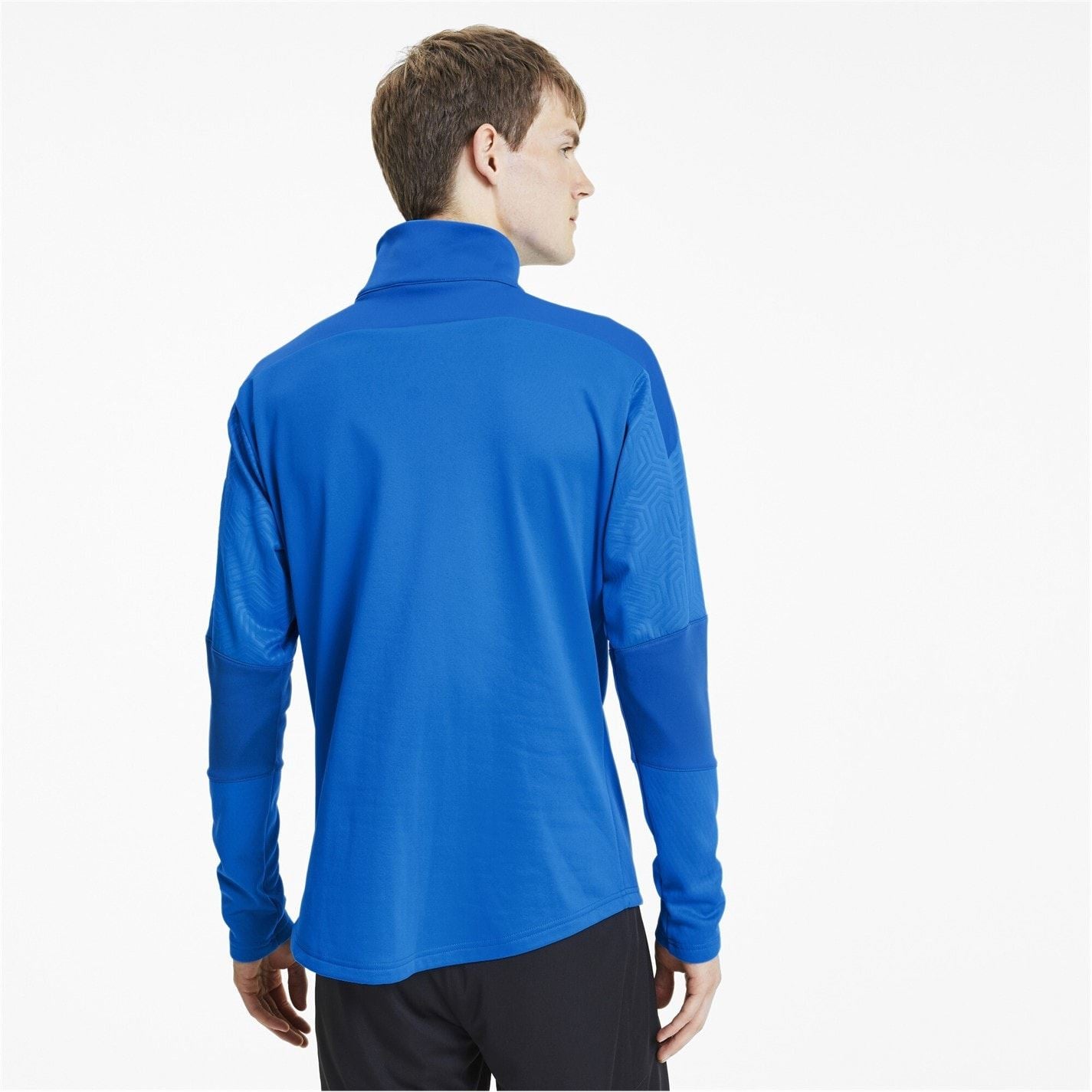 Puma Regular Fit High Neck Long Sleeve Athletic Top