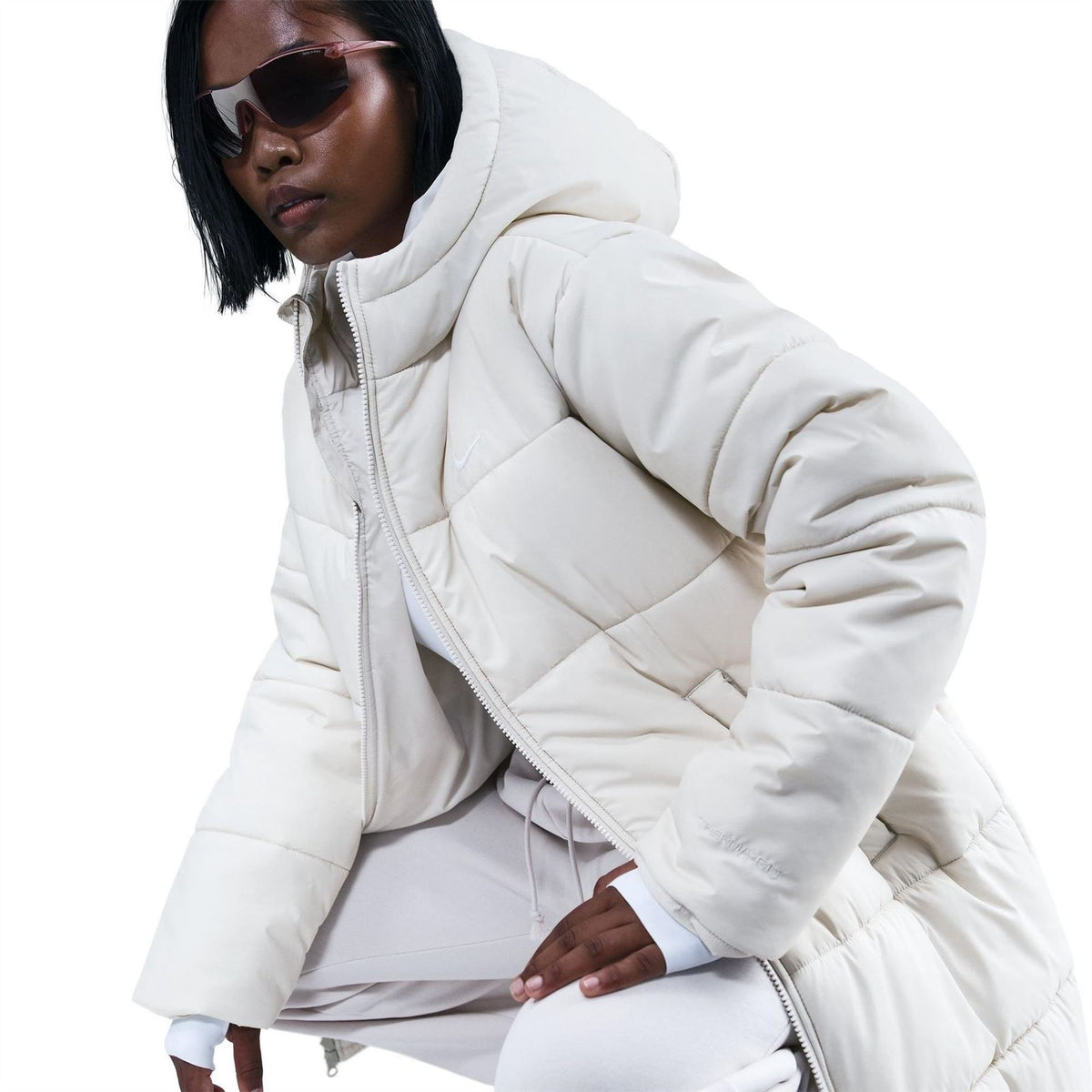 Nike Womens Sportswear Classic Puffer Therma Fit Loose Parka