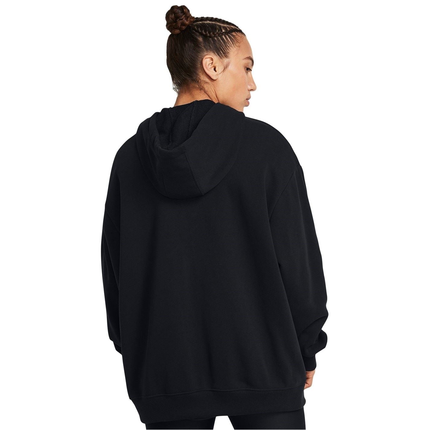Under Armour Womens Armour Pjt Rck Hw Terry FulL-Zip Os Q1 Hoody