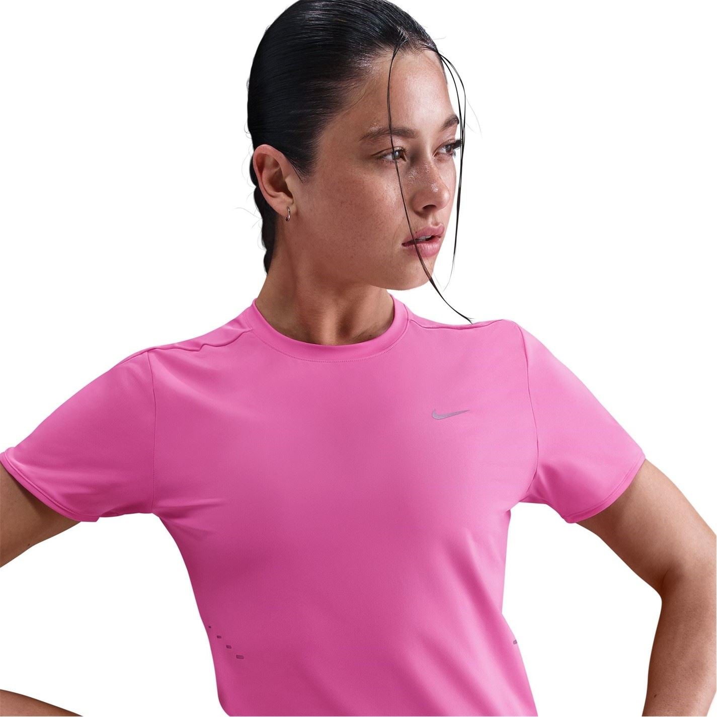 Nike Womens Swift Dri Fit Short Sleeve Running Top