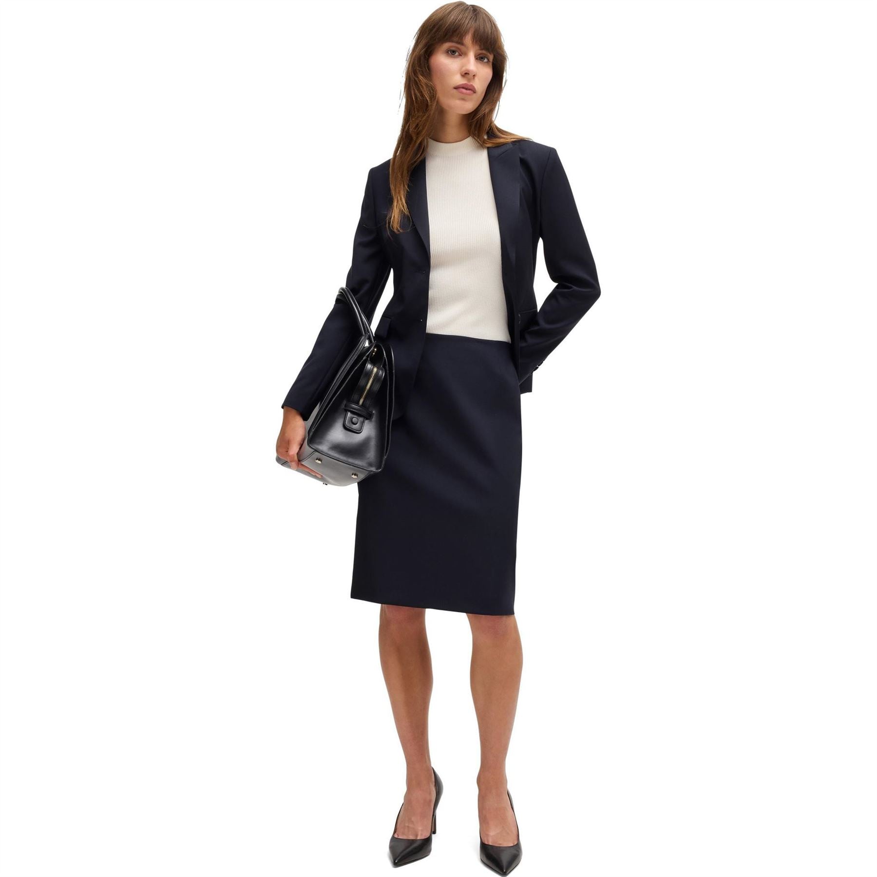 Boss Vileah Knee Length Pencil Skirt