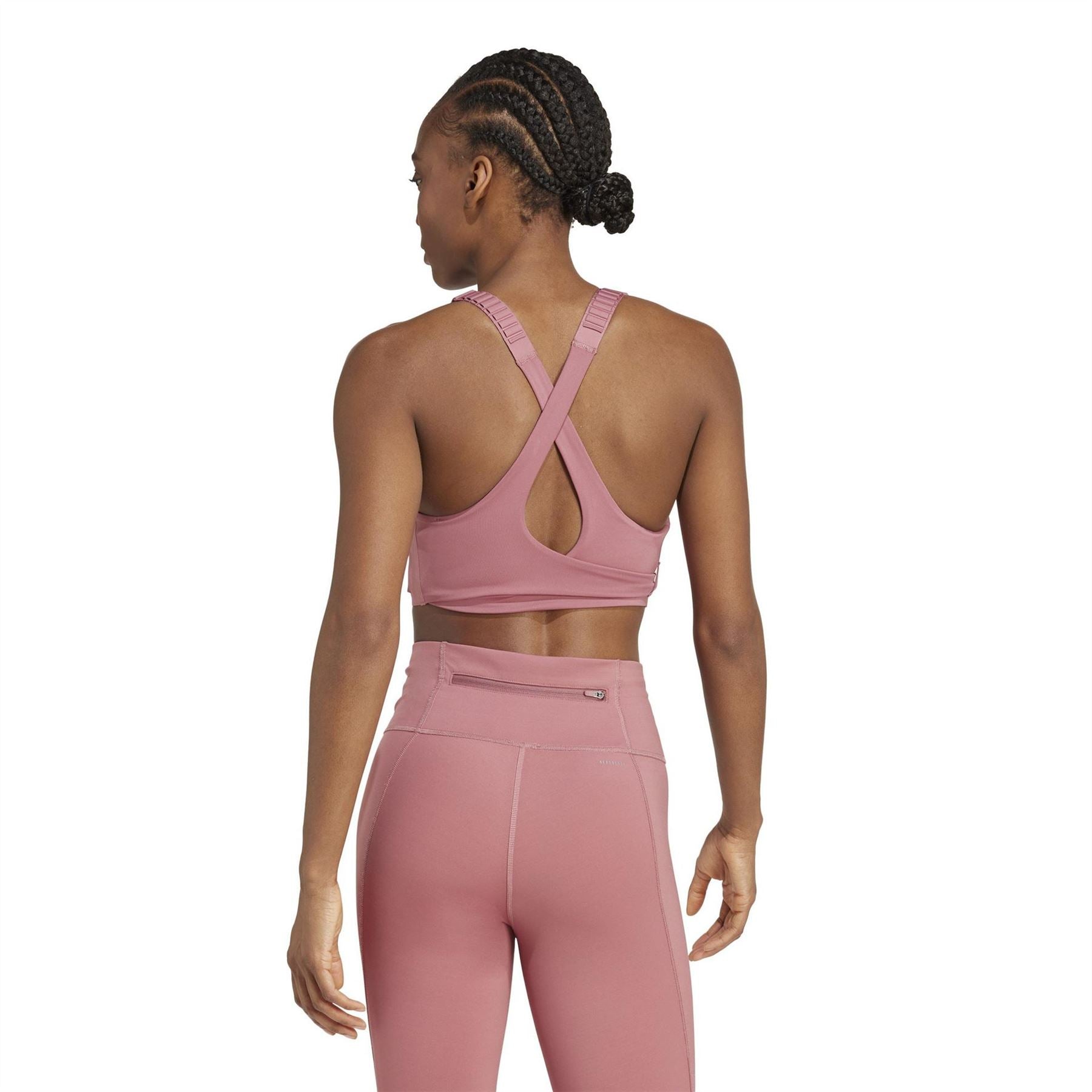 adidas Scoop Neck High Impact Sports Bra