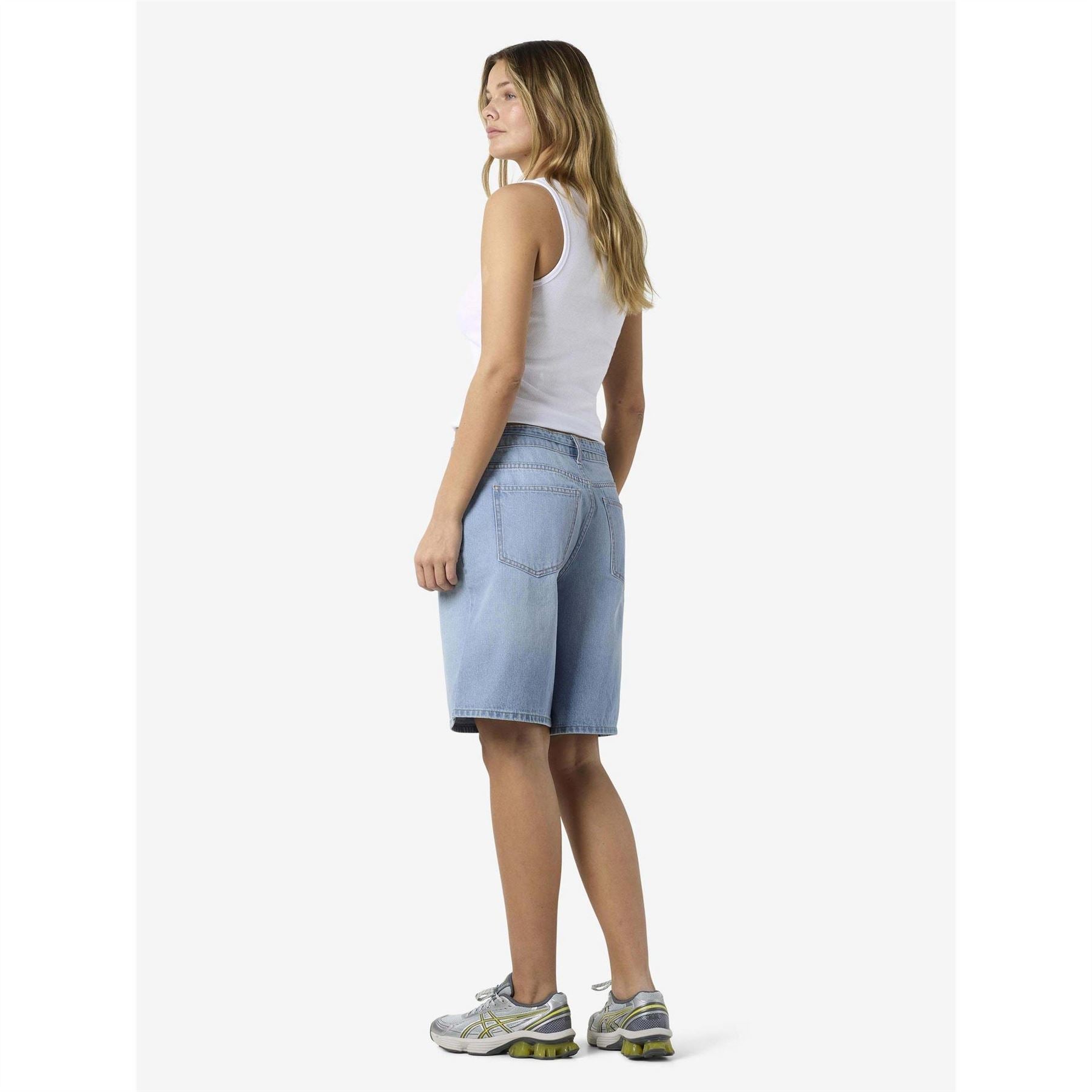 Noisy May Loose Cotton Denim Shorts