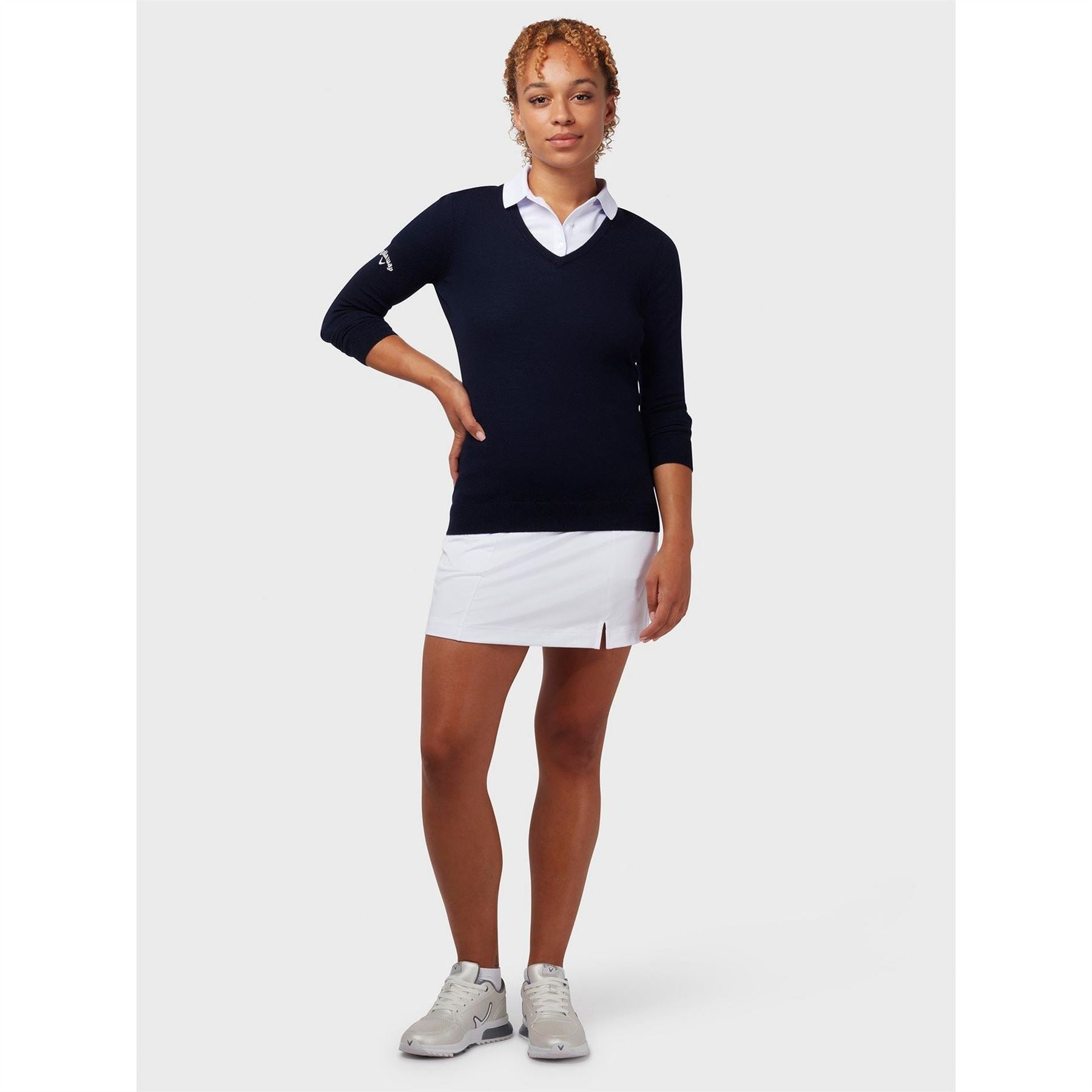 Callaway Womens V Neck Golf Sweater
