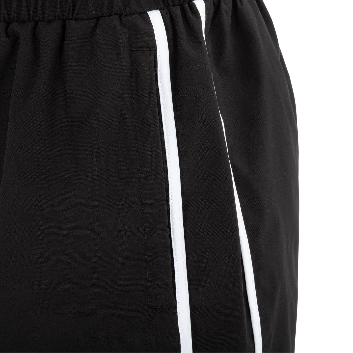 Slazenger Piping Athletic Shorts with Curved Hem