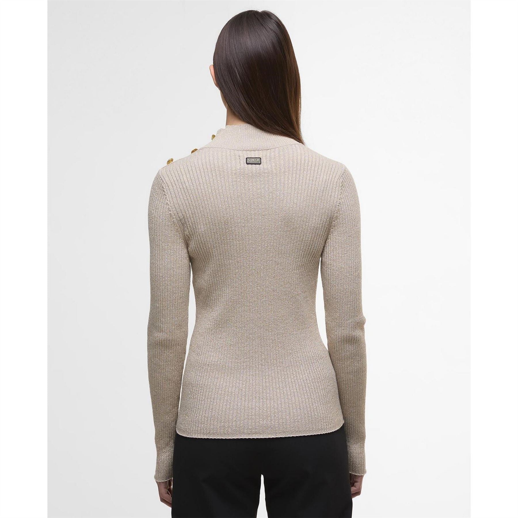 Barbour International Ribbed Jumper