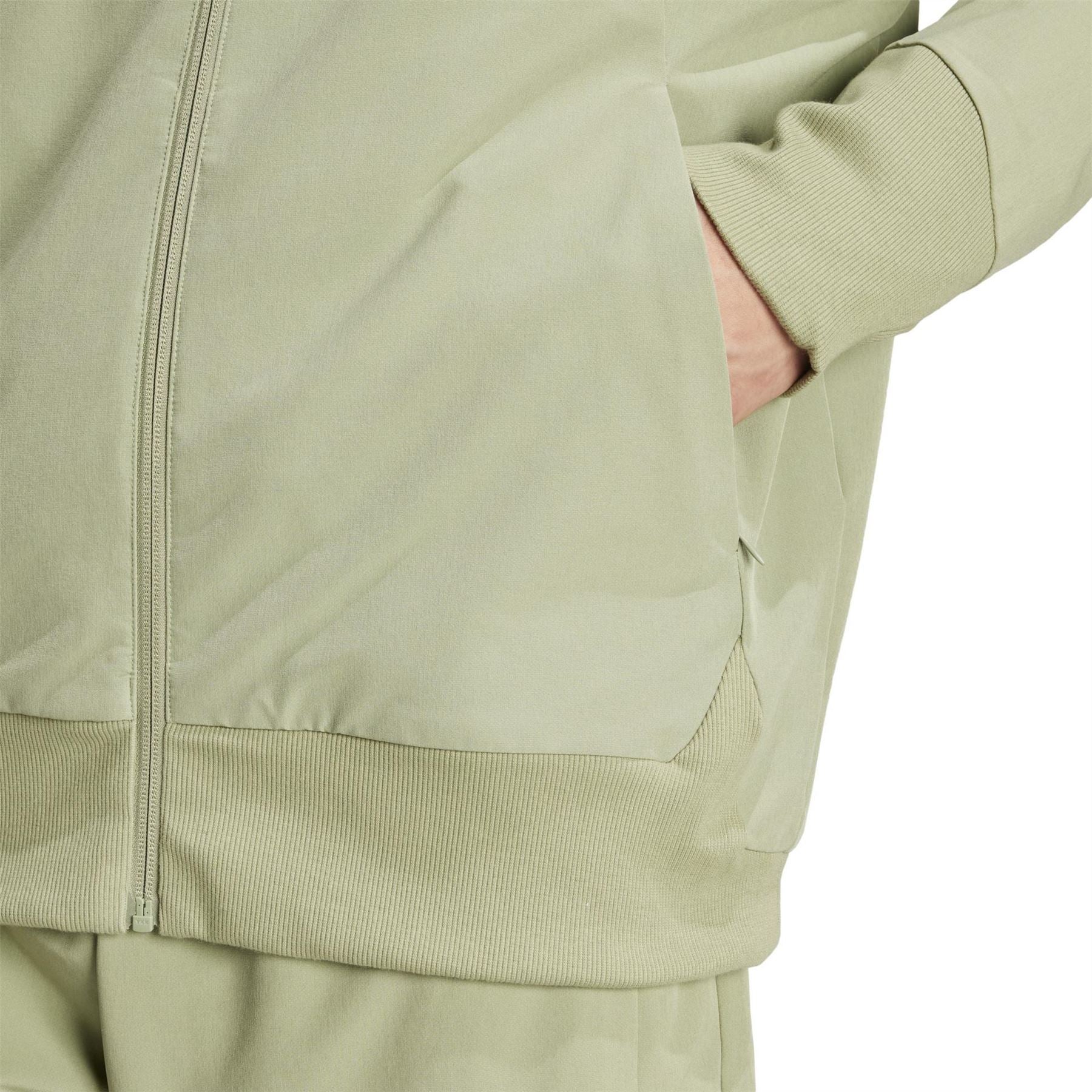 adidas Z.N.E. Hooded Neck Long Sleeve Raglan Athletic Top