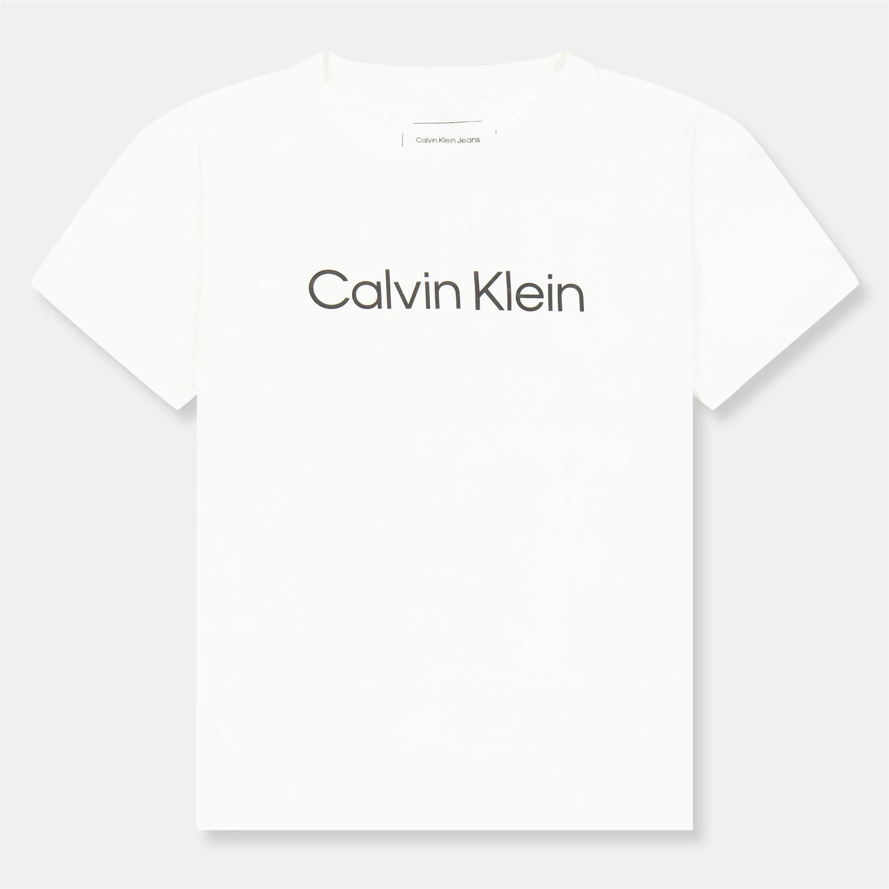 Calvin Klein Jeans Regular Fit Lettering Crew Neck T-Shirt