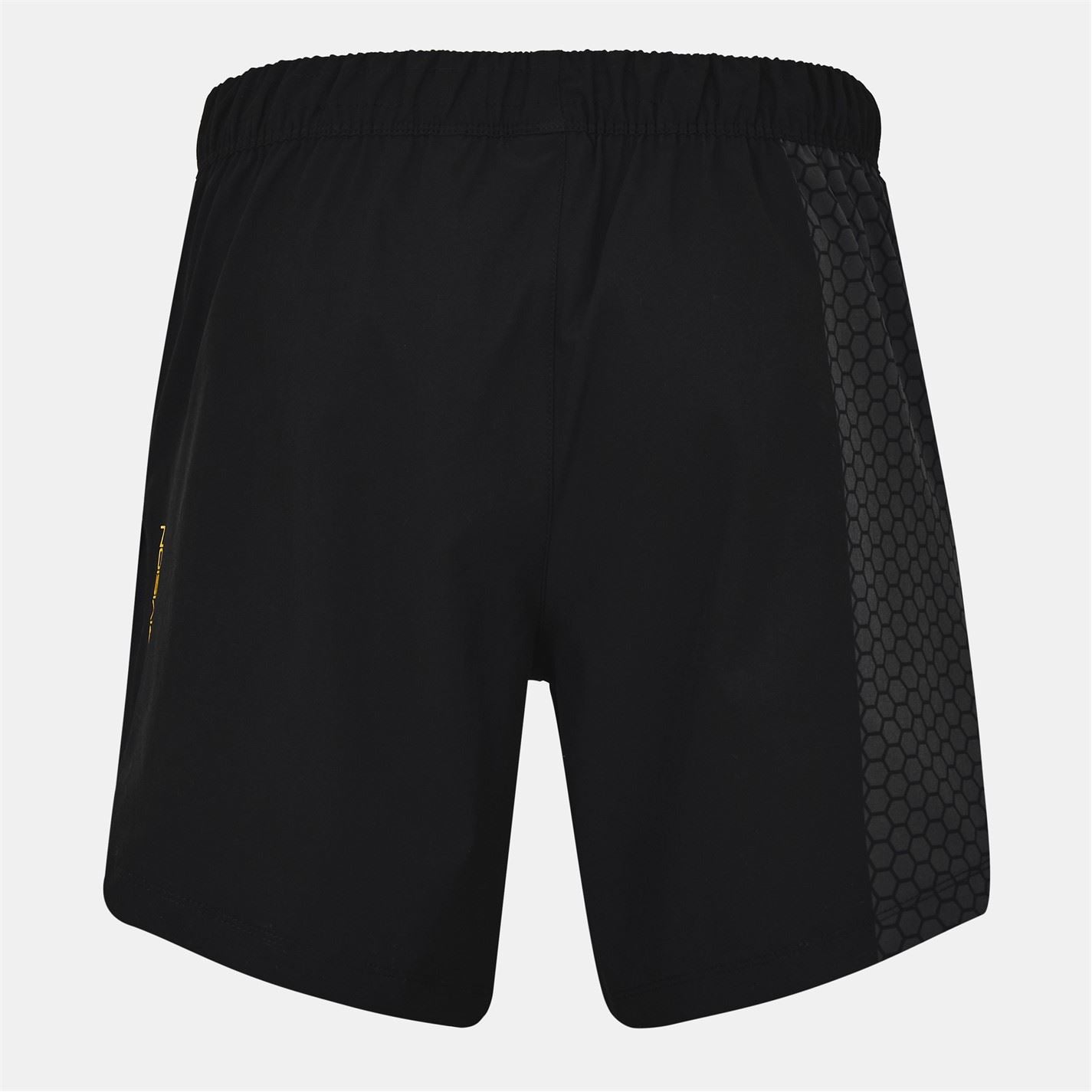 Gym King Fight Division Combat 7 Short   Black