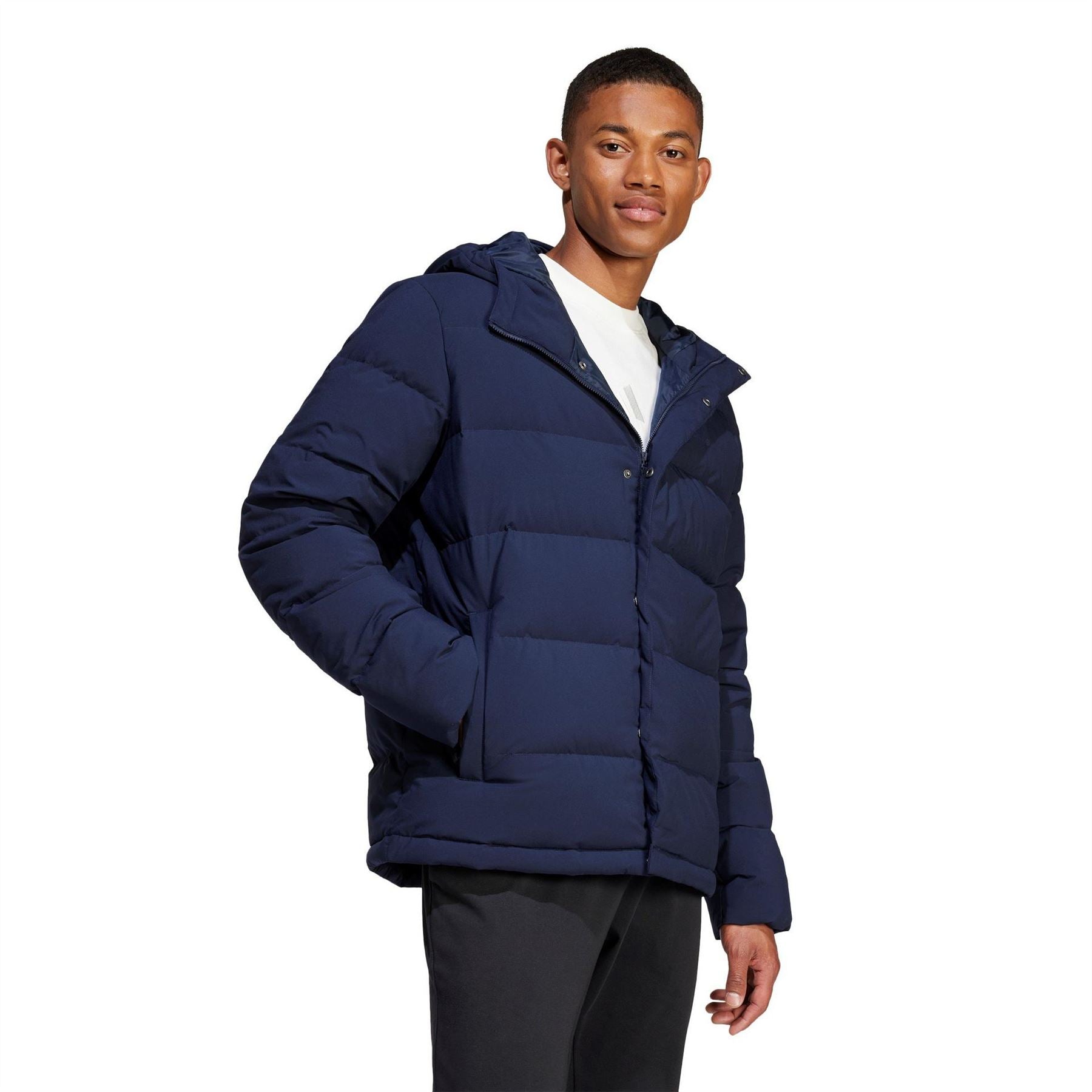 adidas Helionic Hooded Down Jacket