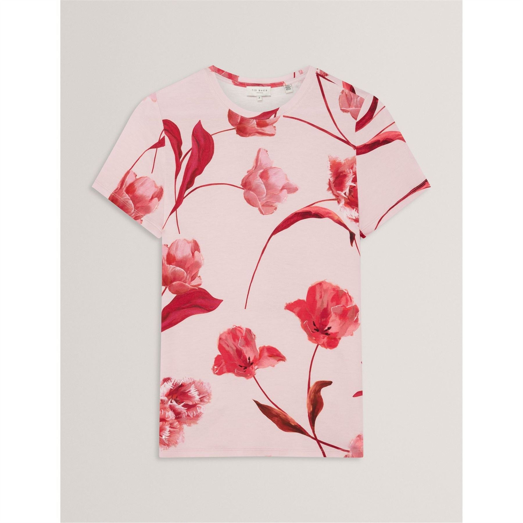 Ted Baker Slim Fit Crew Neck Short Sleeve T-Shirt