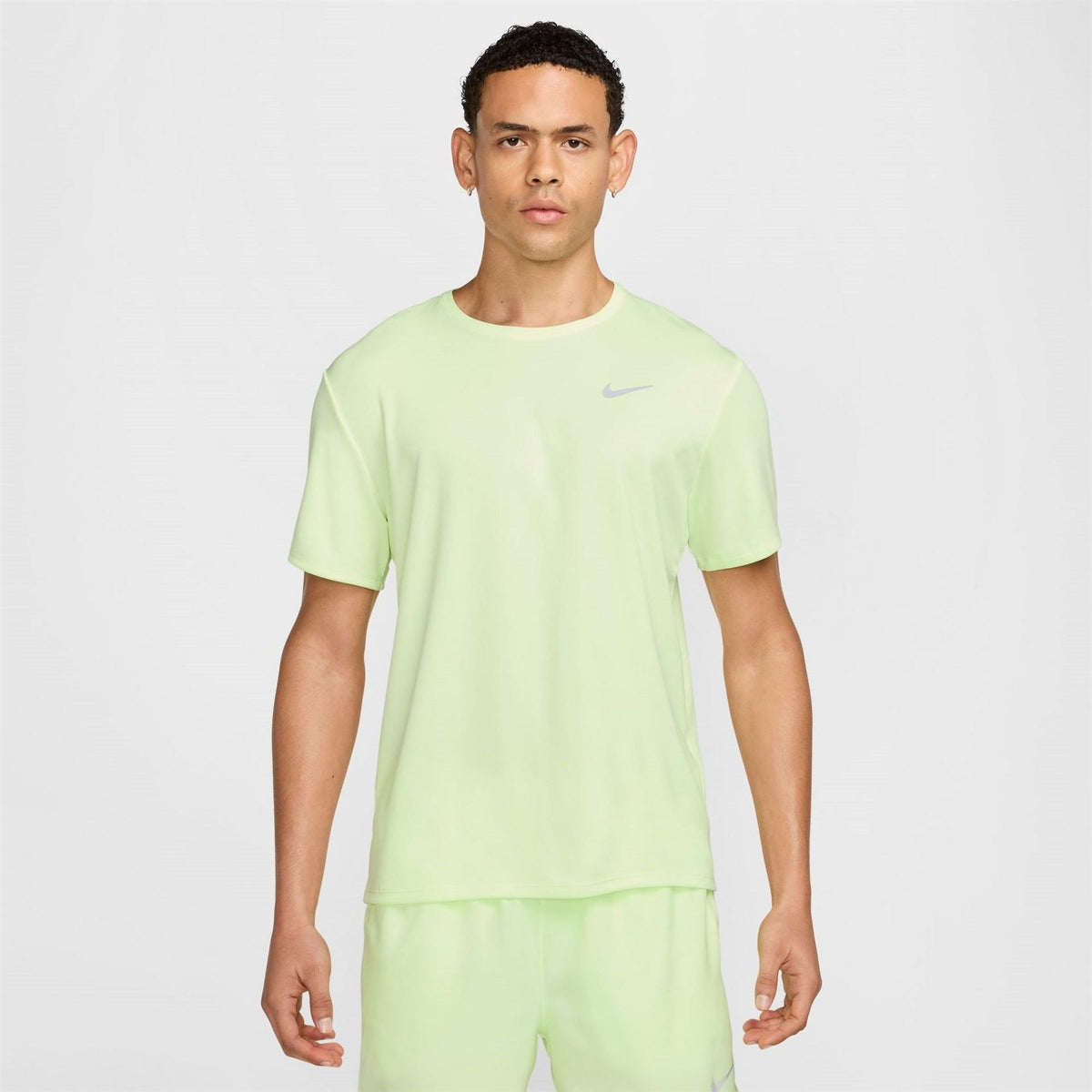 Nike Mens Drifit Miler Running Top