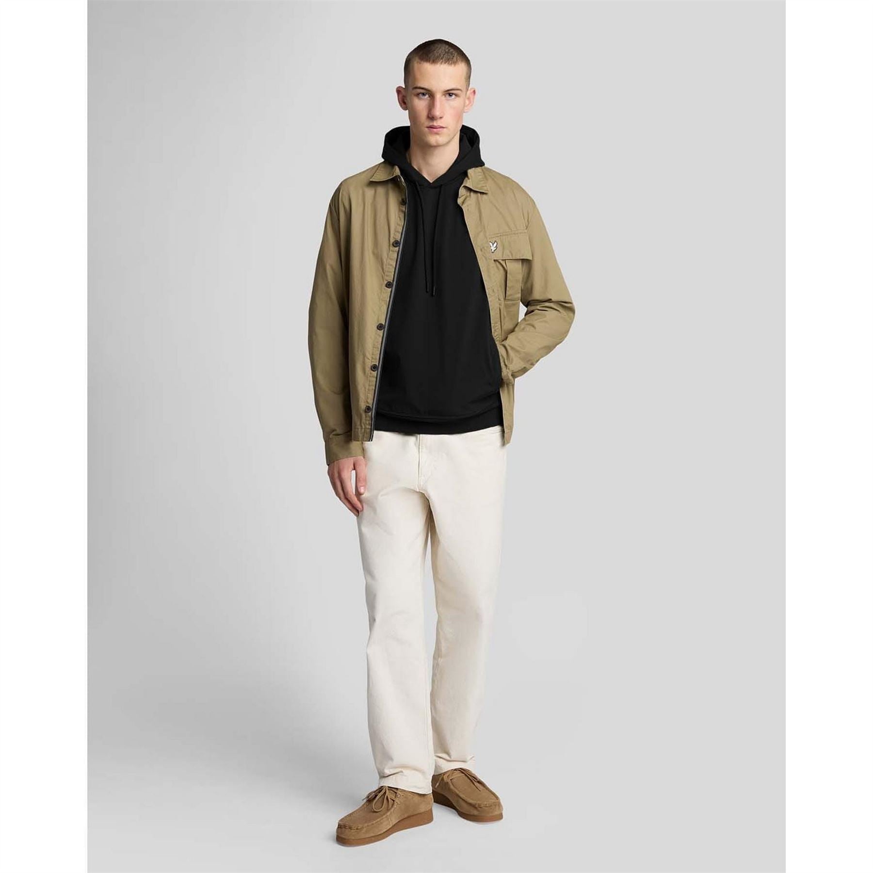 Lyle and Scott Hybrid Pullover Hoodie