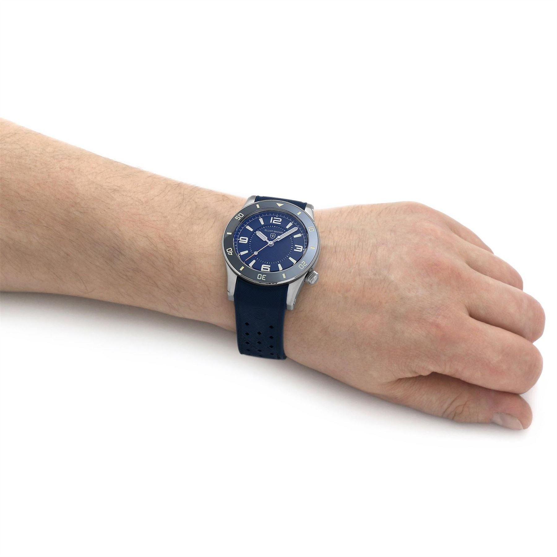 Elliot Brown Analogue Rubber Strap Watch