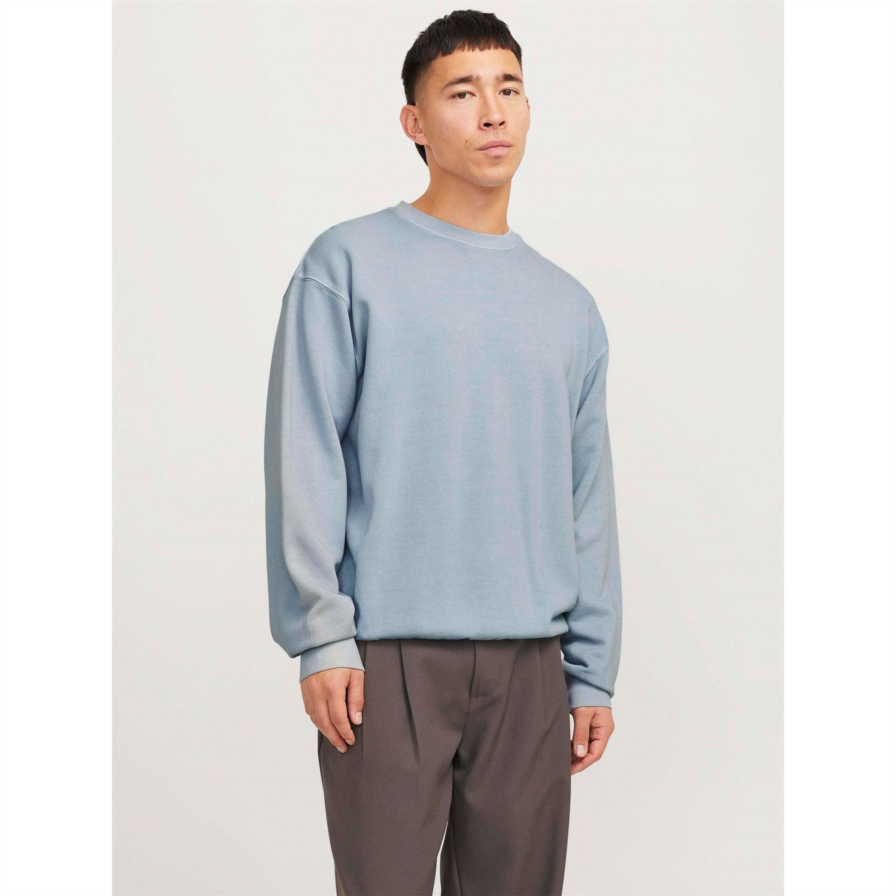 Jack and Jones Faded Sweat Crew Neck Sweatshirt