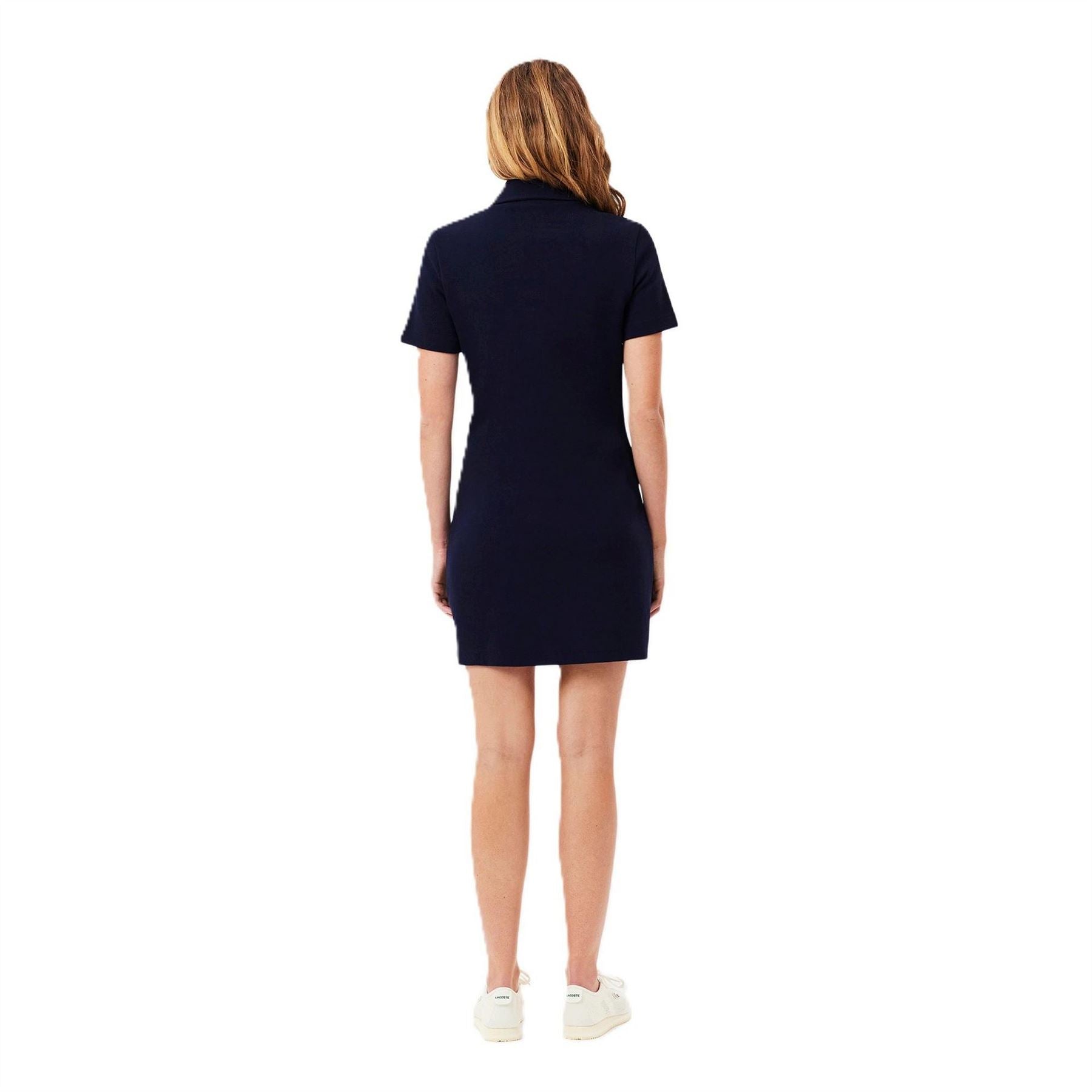Lacoste Ef6922 Collared Neck Mini T-Shirt Dress