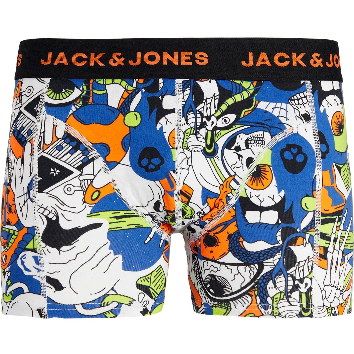 Jack and Jones Mens Skull Boxer Trunk