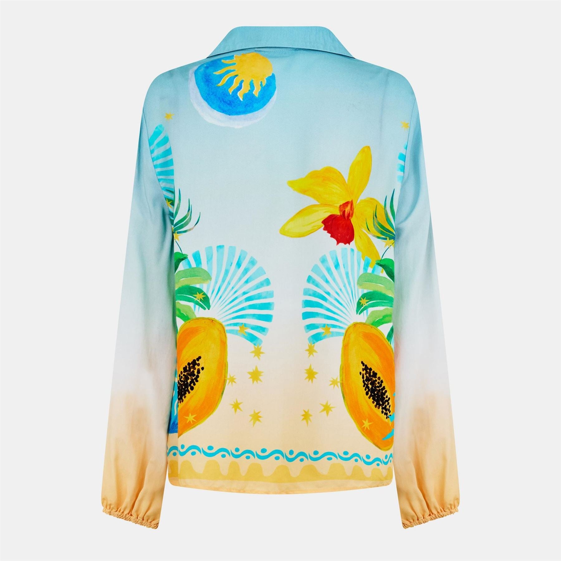 Never Fully Dressed Rio Miley Long Sleeve Patterned Shirt