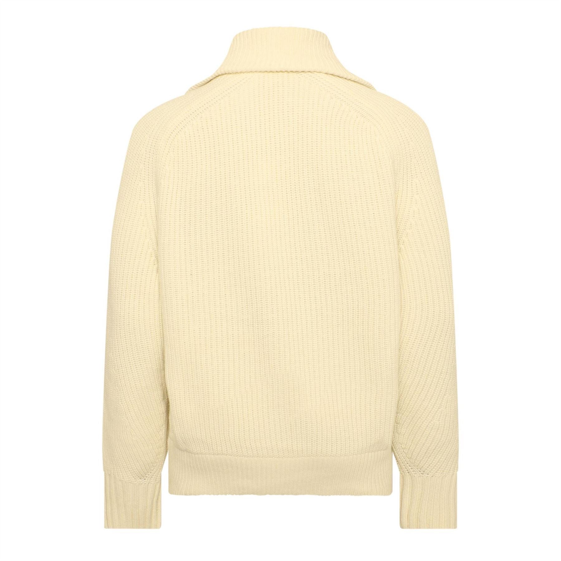 Lacoste Full Zip Knitted Top
