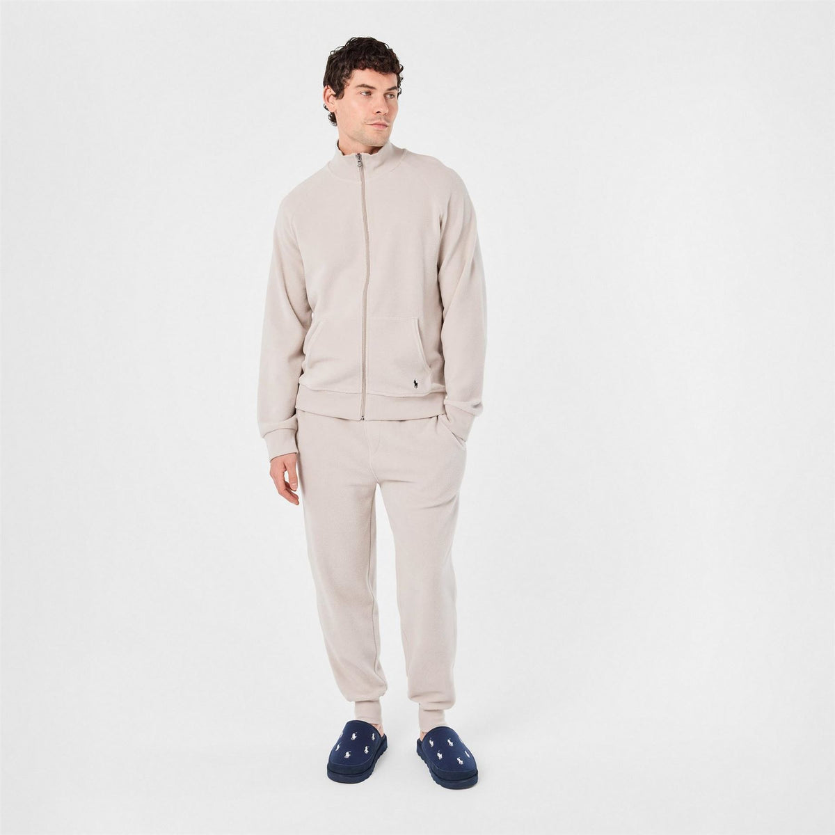 Polo Ralph Lauren Full Zip Mock Neck Top