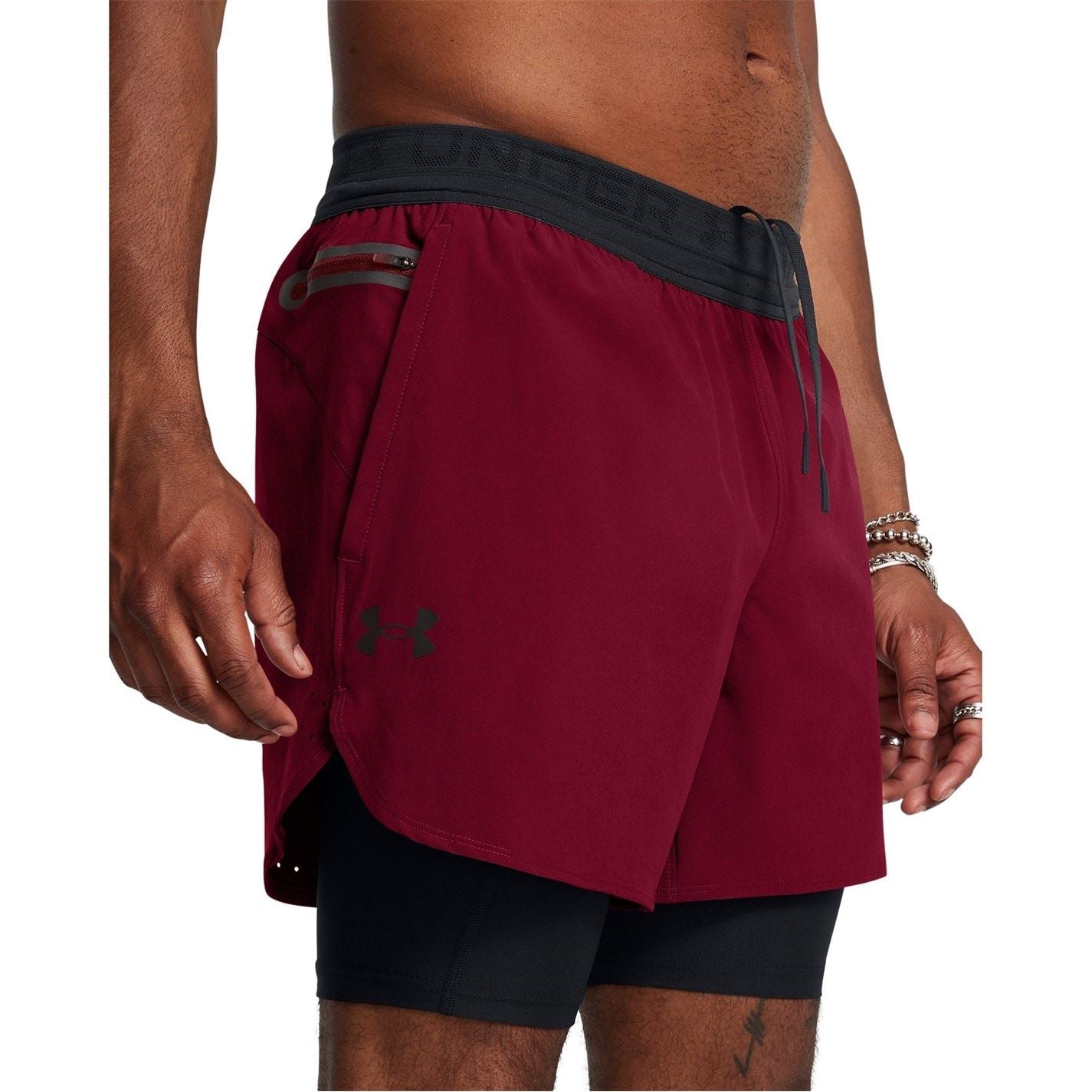 Under Armour Peak Woven 2 in 1 Running Shorts