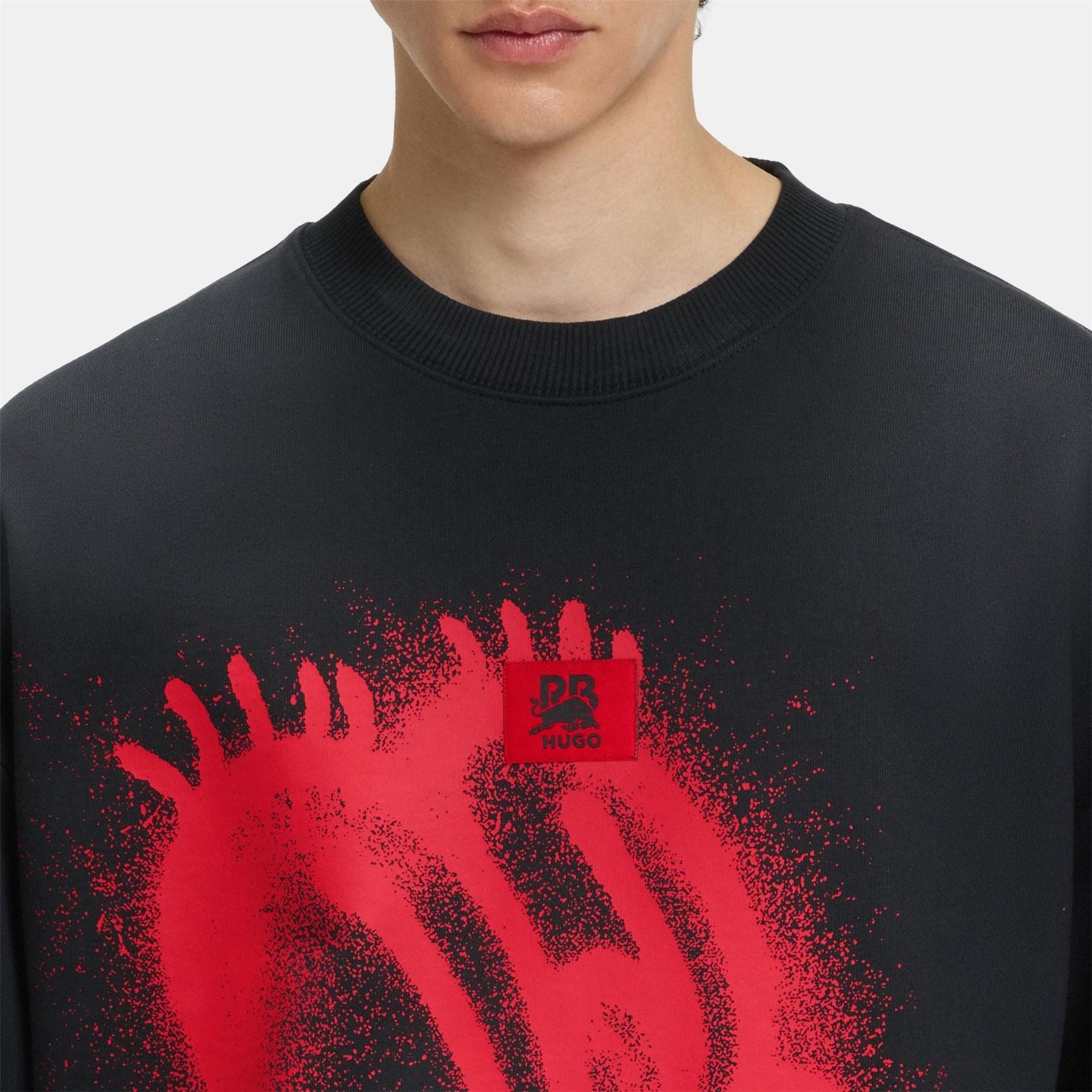 Hugo x RB Vcarb By Slawn Graphic Crewneck Jumper