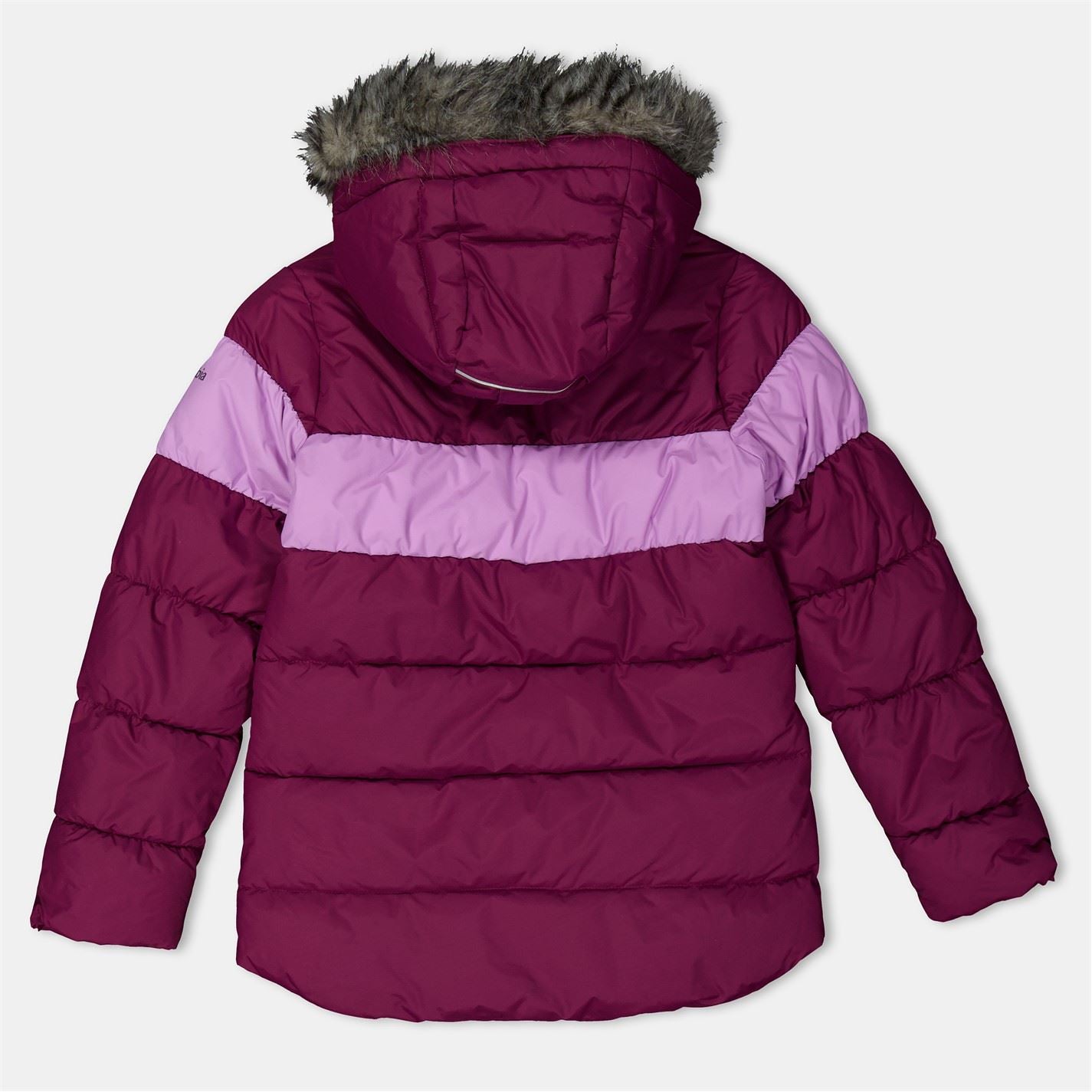 Columbia Arctic Hooded Color Block Down Jacket