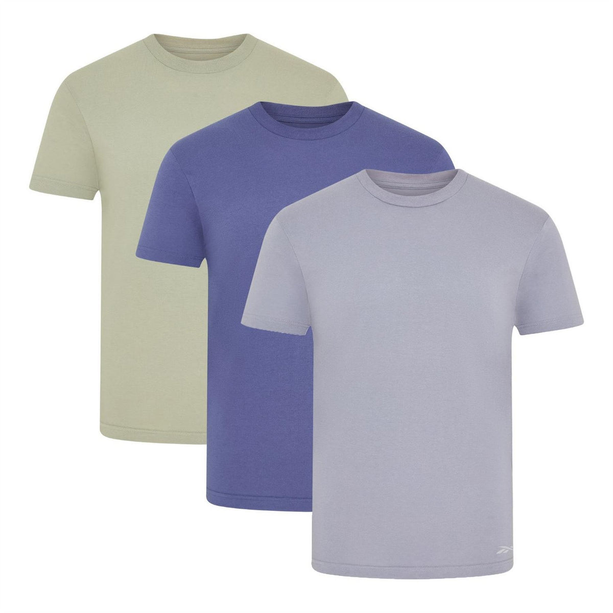Reebok Mens 3 Pack T-Shirts Santo