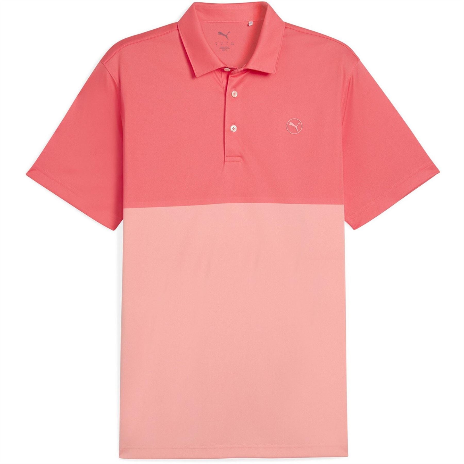 Puma Mens Pure 2.0 Colorblock Polo Shirt