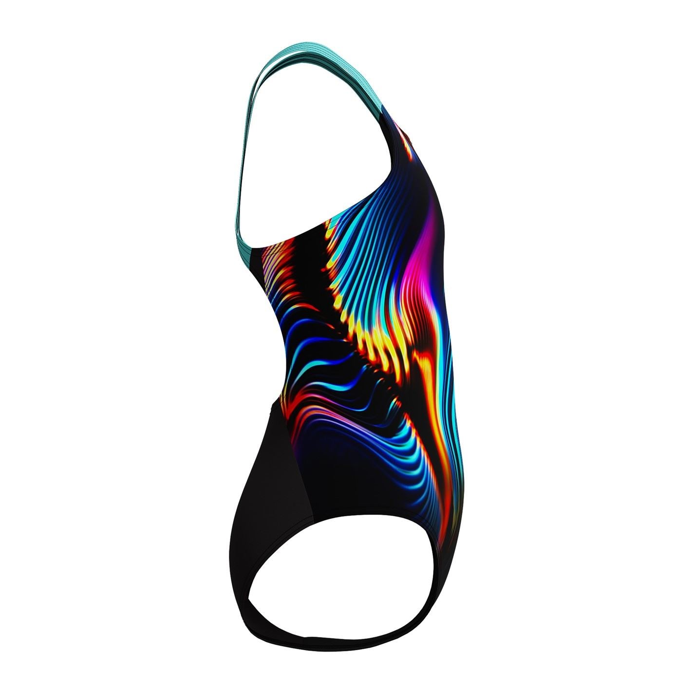 Speedo Placement Digital Powerback Swimsuit