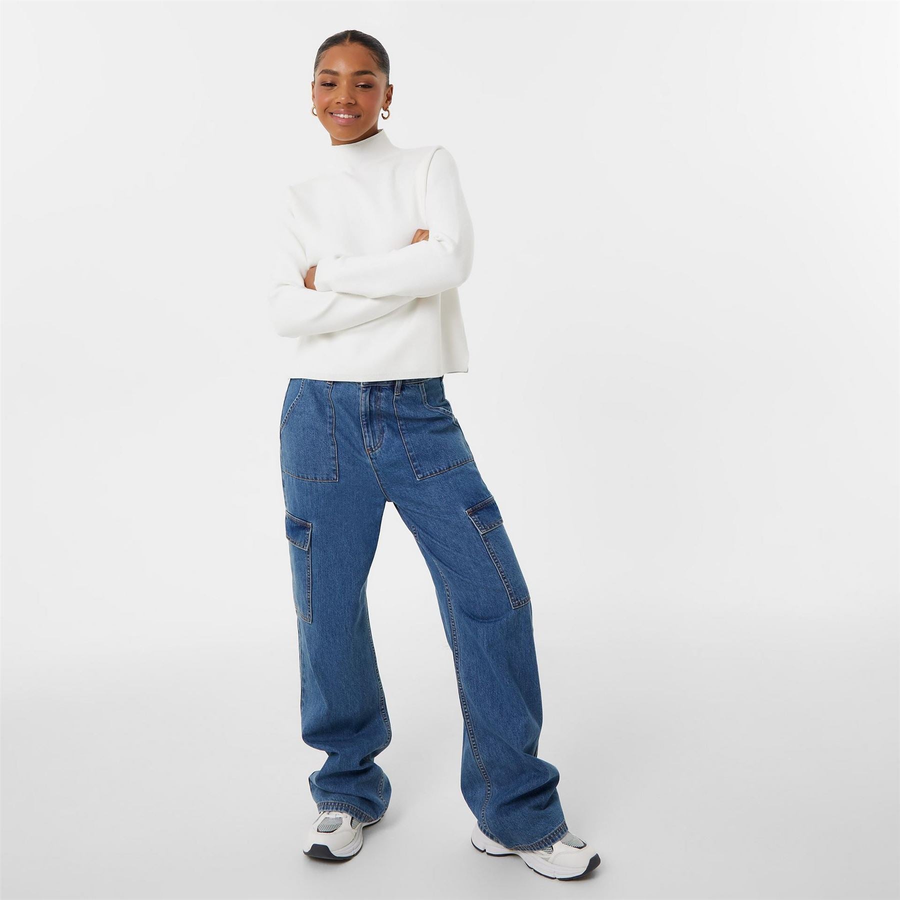 Jack Wills Mock Neck Jumper