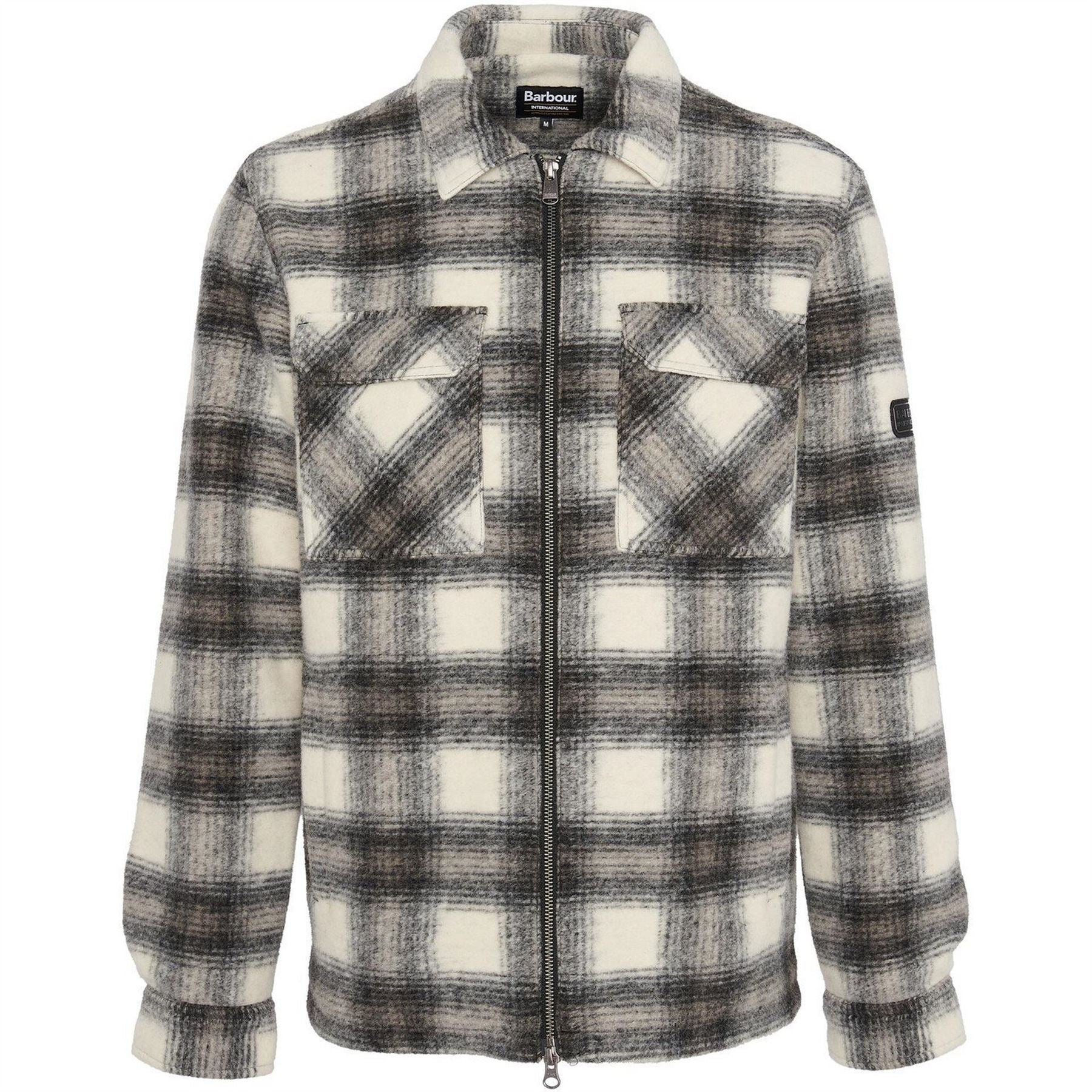 Barbour International Clayton Brushed Fleece Overshirt