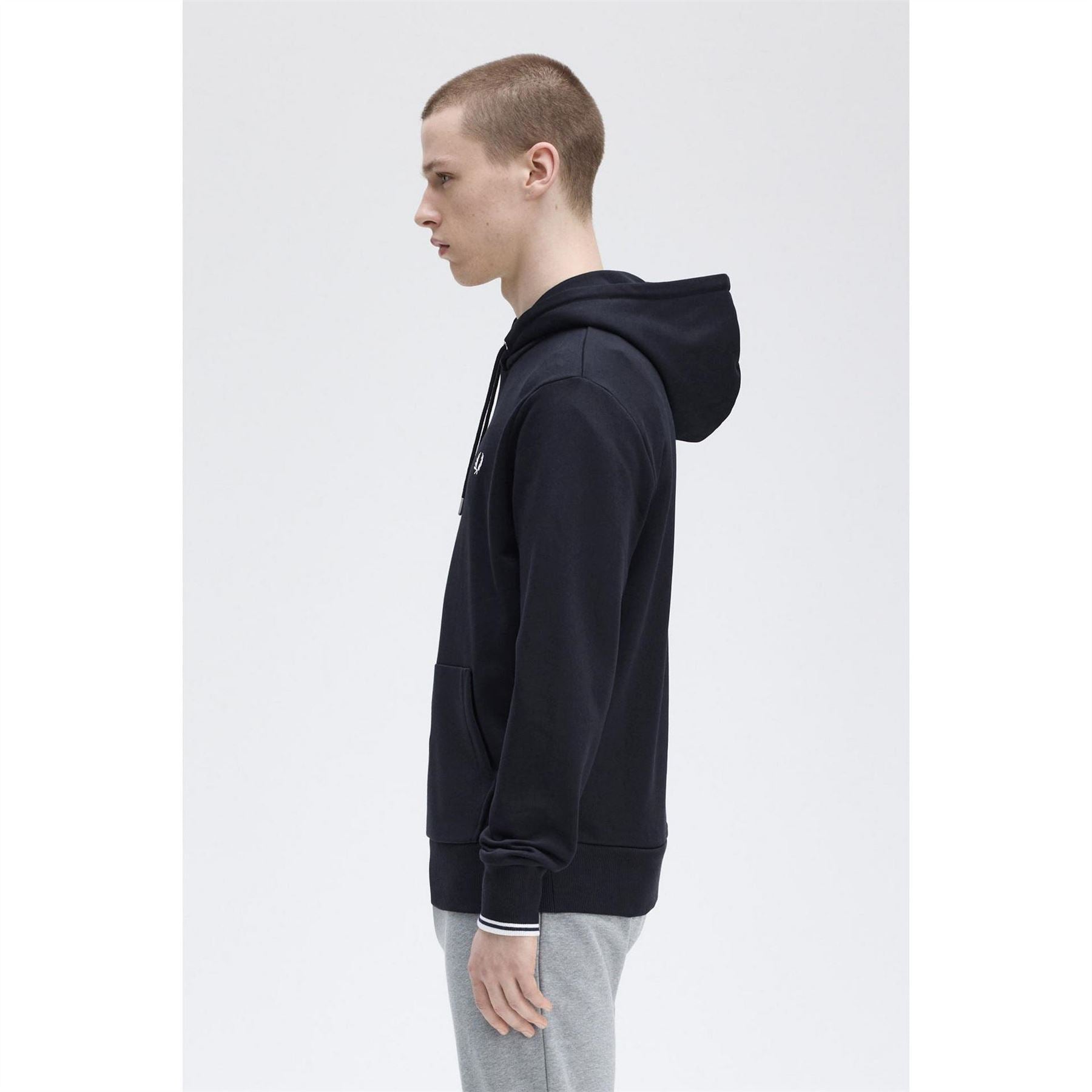 Fred Perry Logo Hoodie
