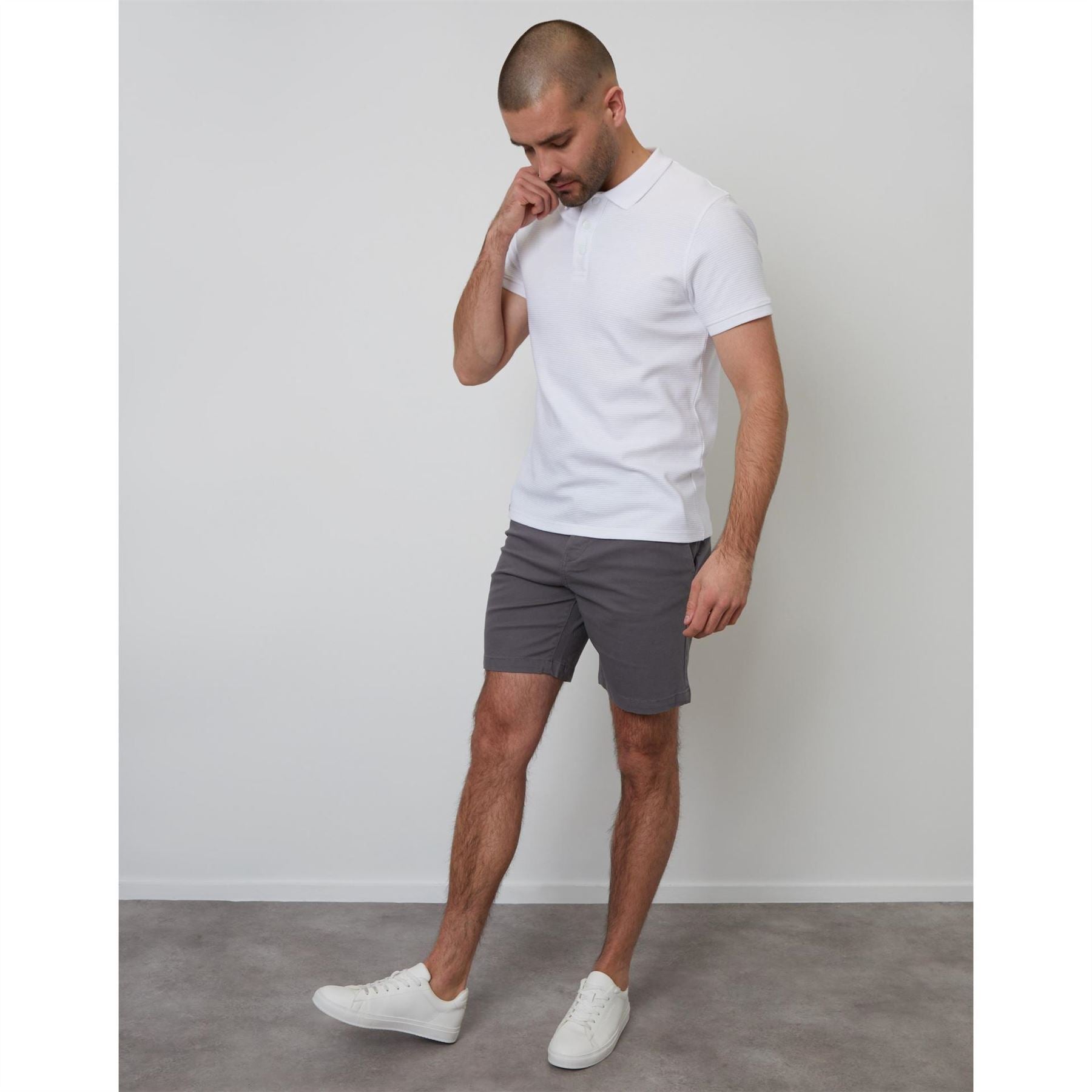 Threadbare Caswell Polo Regular Fit Short Sleeve Shirt