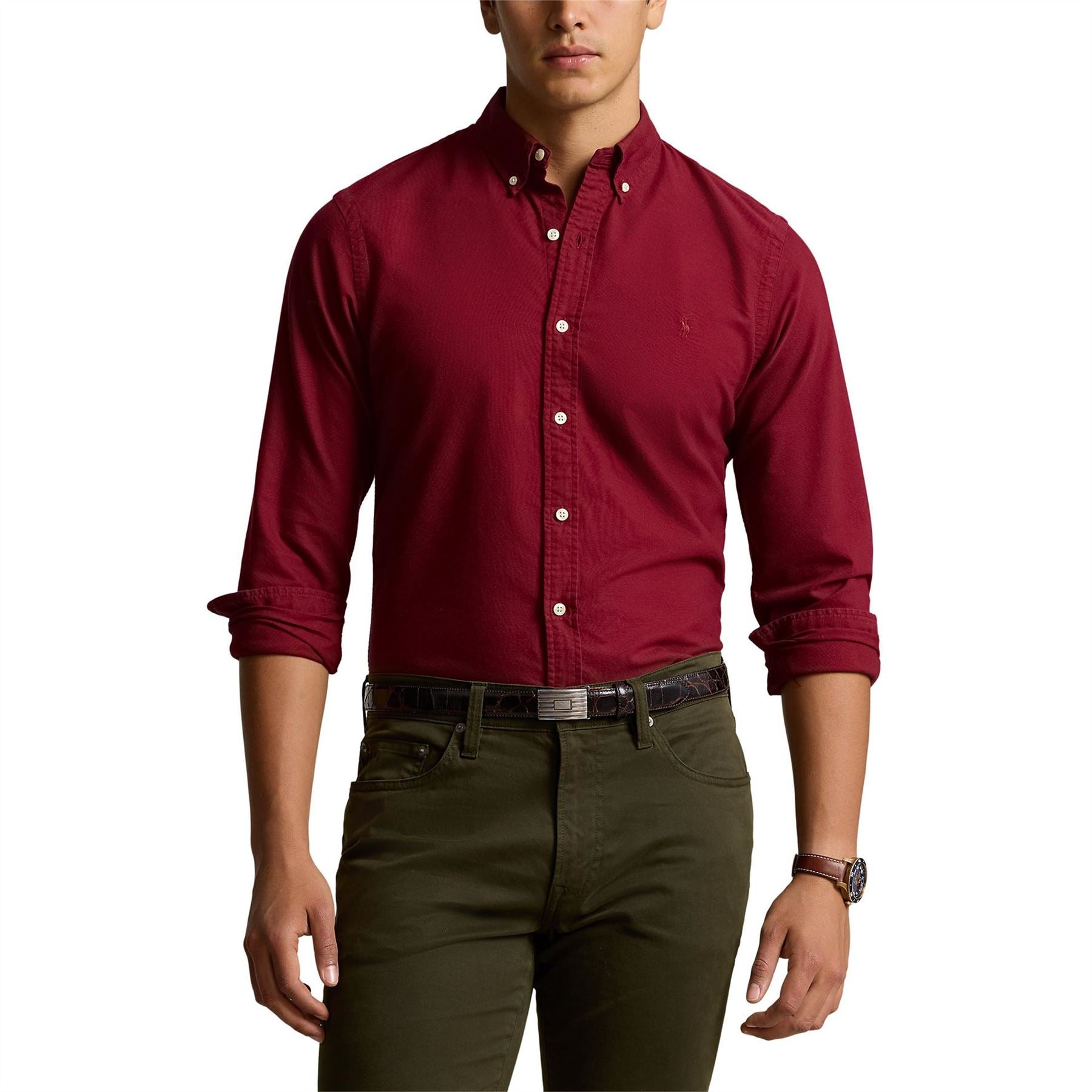 Polo Ralph Lauren Slim Fit Oxford Long Sleeve Shirt