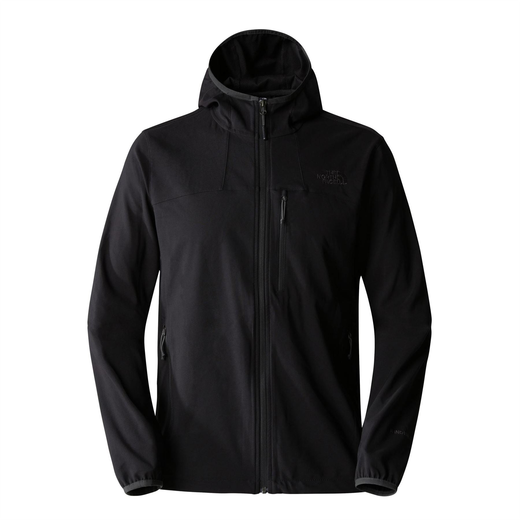 The North Face Mens North Face M Nimble Hoodie   Eu Tnf Black Softshell Jacket