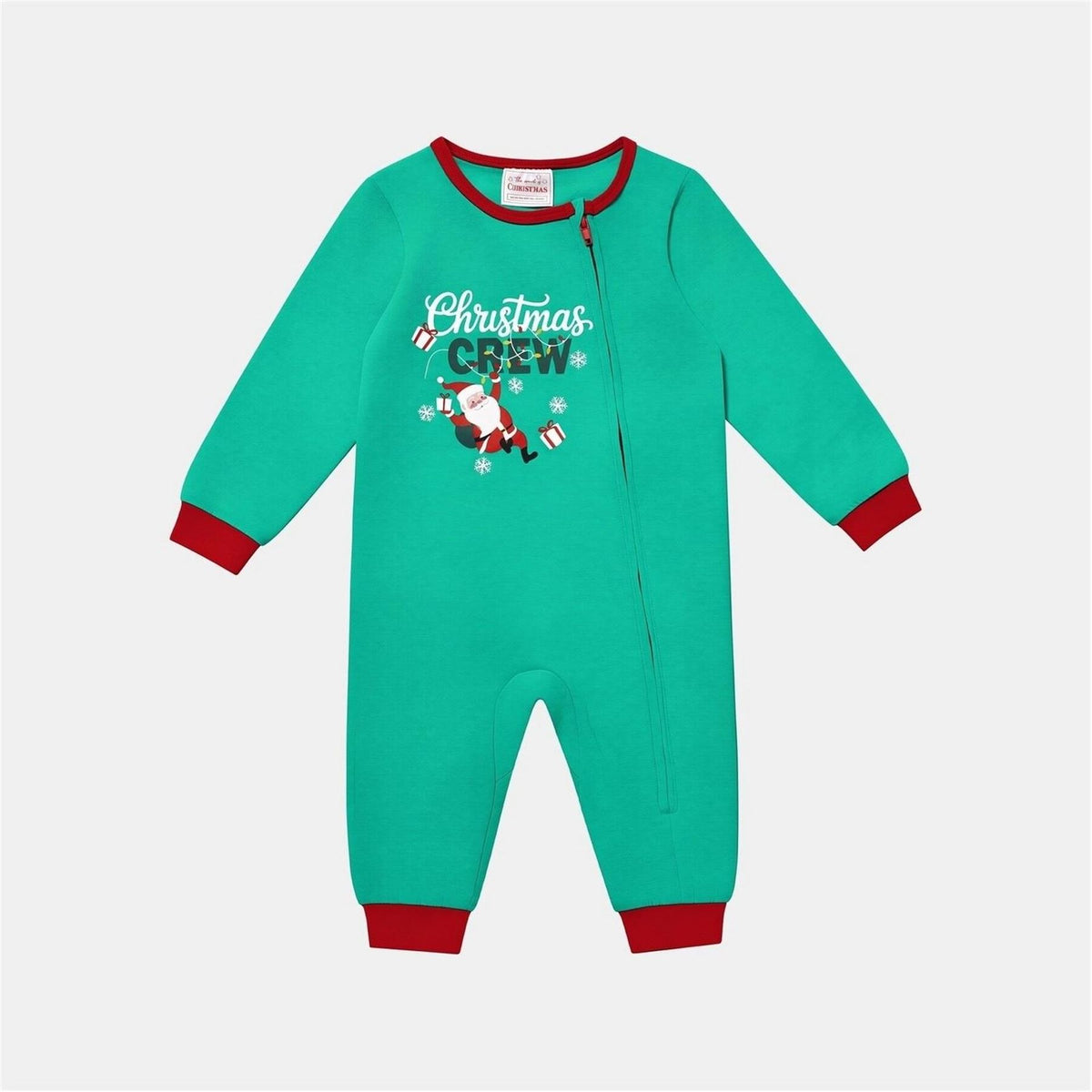 The Spirit Of Christmas Fairisle Xmas Family Cotton Sleepsuit
