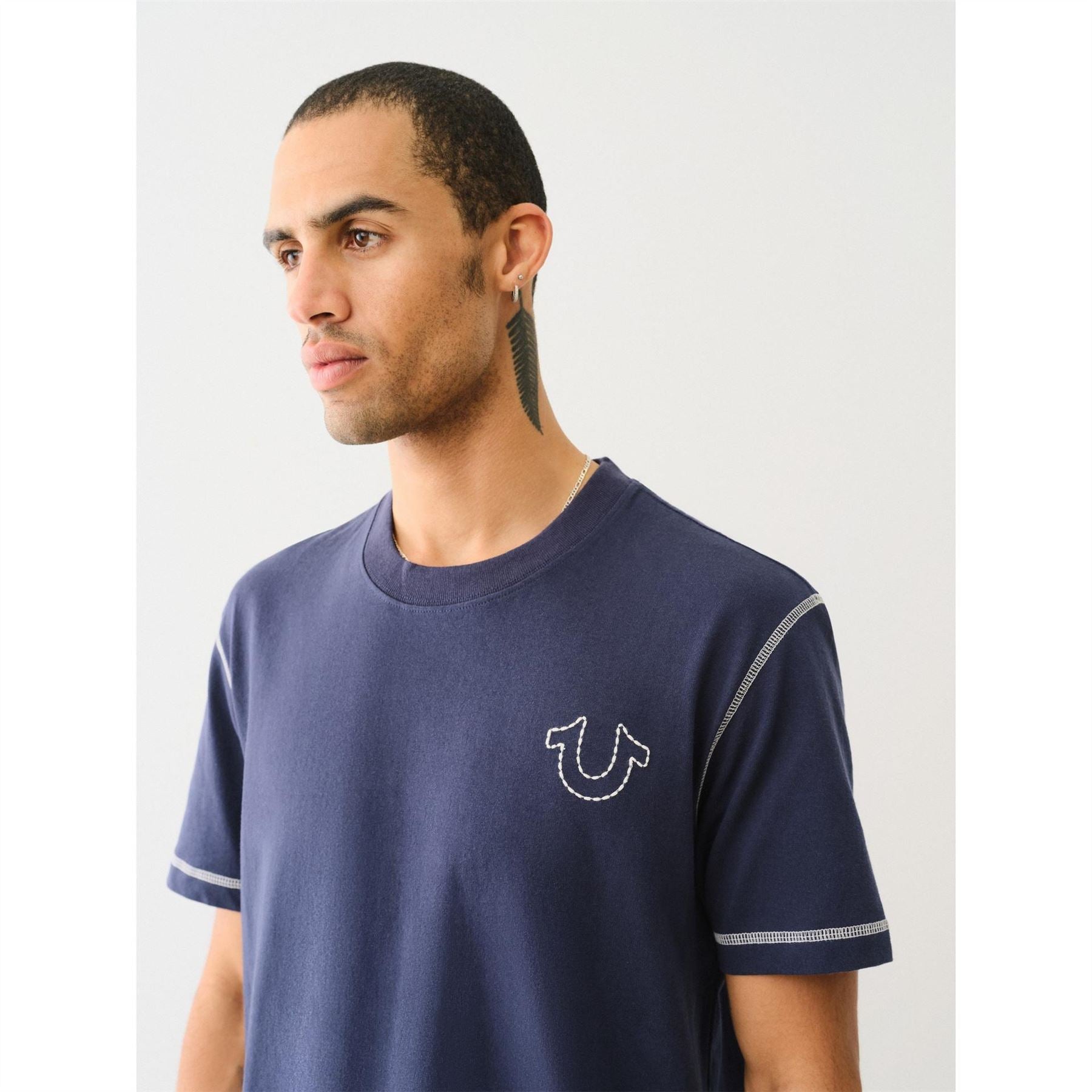 True Religion Regular Fit Stitch T-Shirt